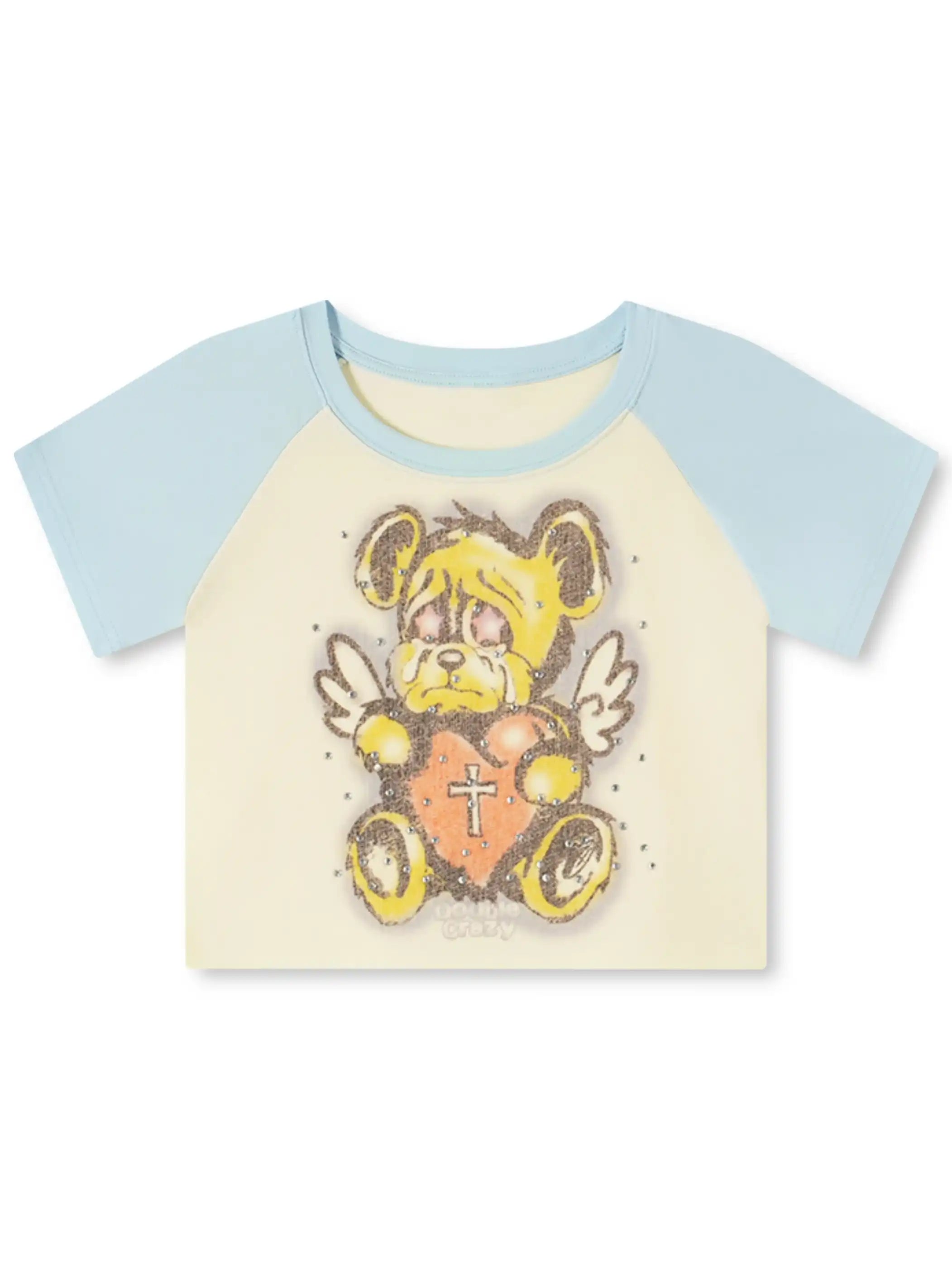 Vintage Boxy Airbrush Bear Tee-442