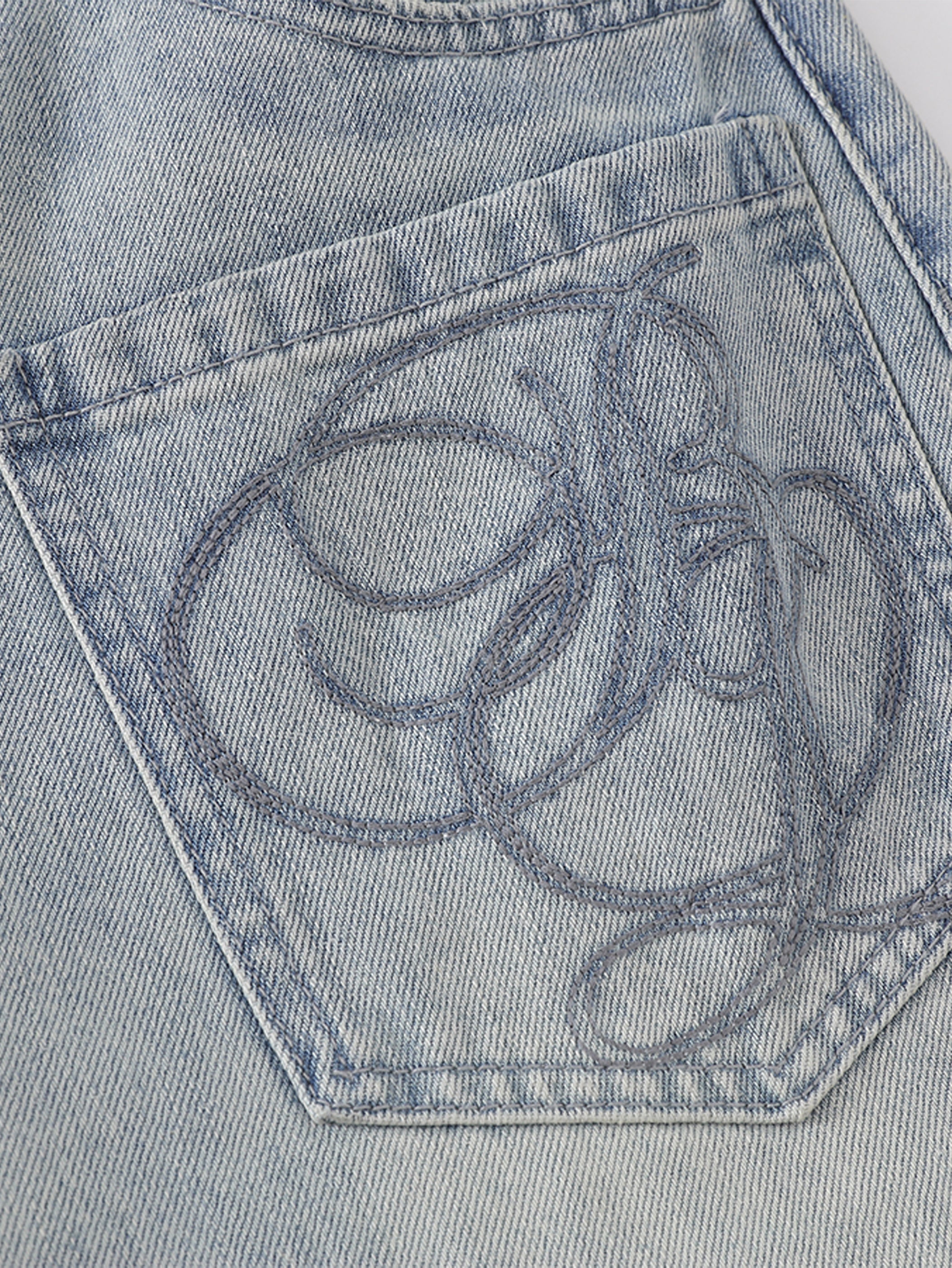 Diamond Stitch Jean-S1127