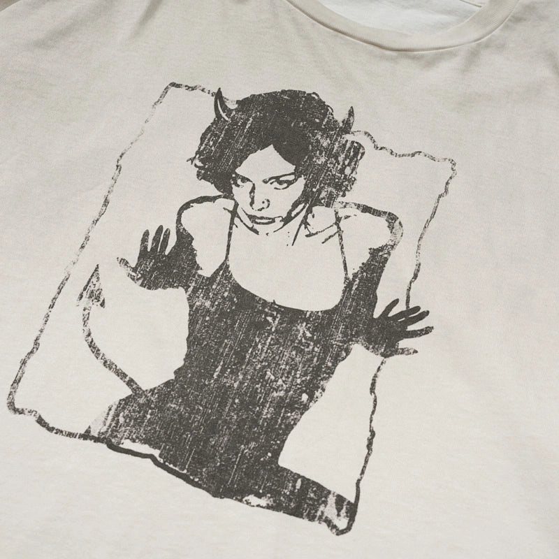 Vintage Rhinestone Vixen L/S-775