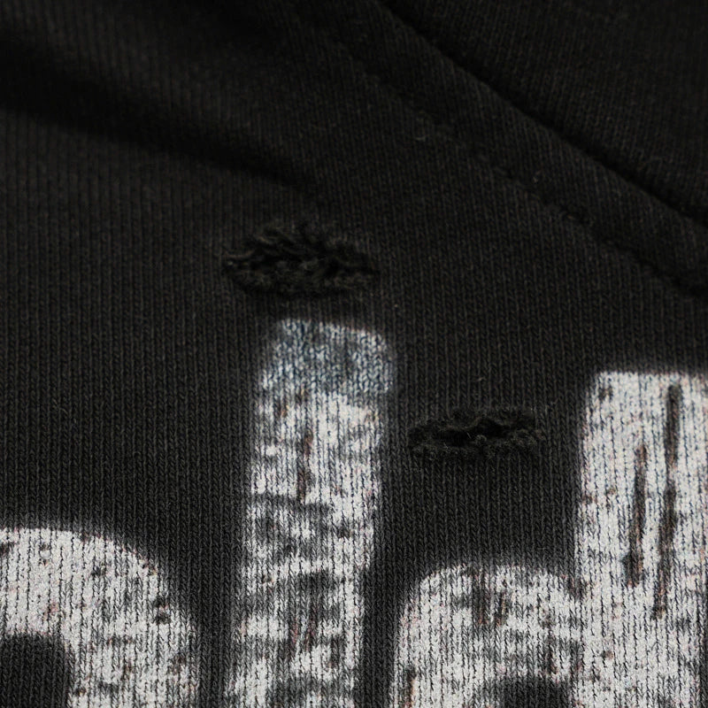 Faded Alien Vixen Hoodie-794