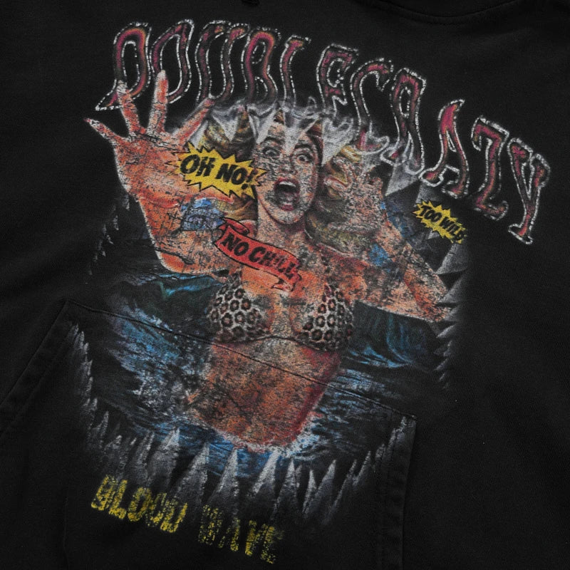 Vintage Horror Jaws Pullover-802