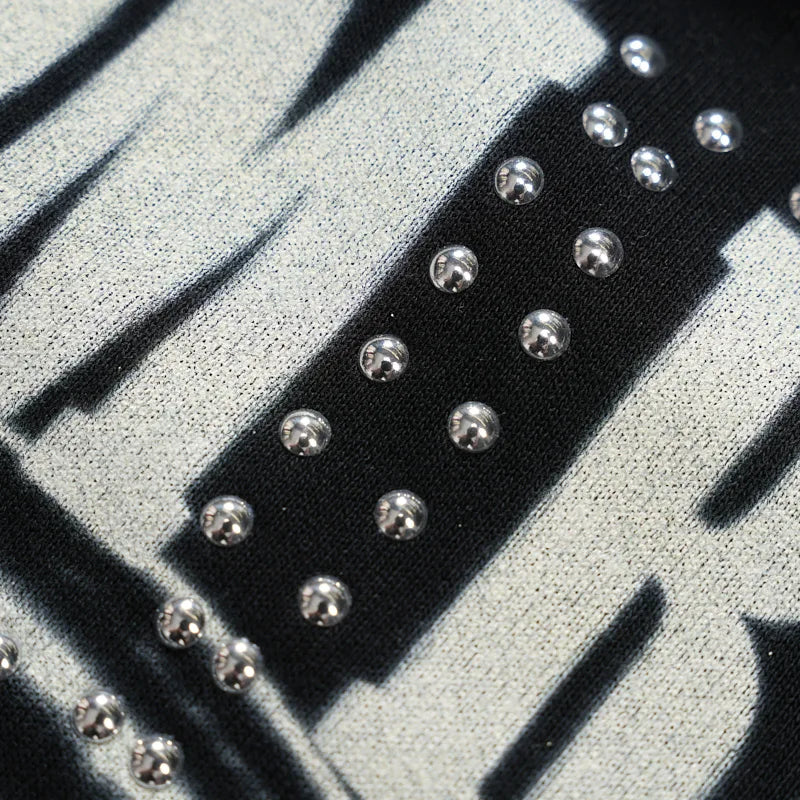 Studded "Reaper" Hoodie-799