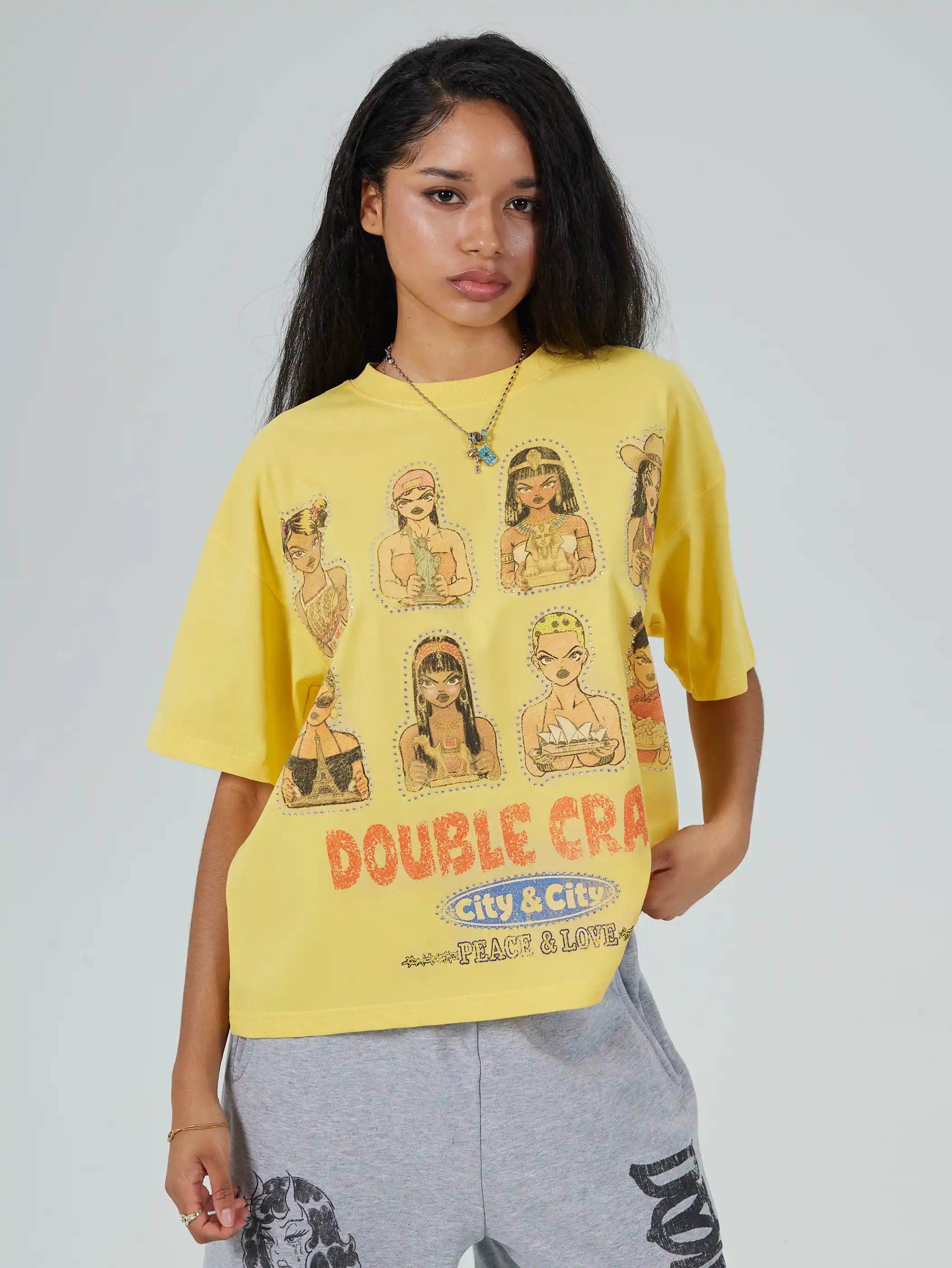 Bratz Rhinestone Boxy Tee-694