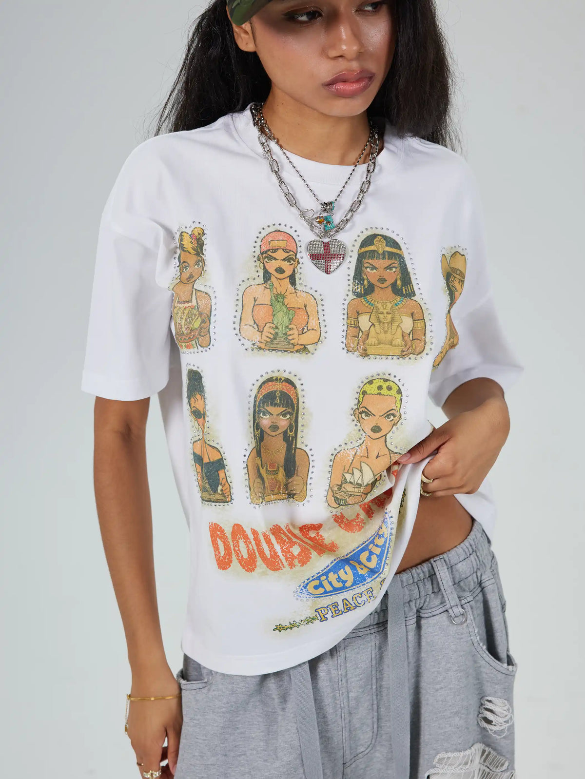 Bratz Rhinestone Boxy Tee-694