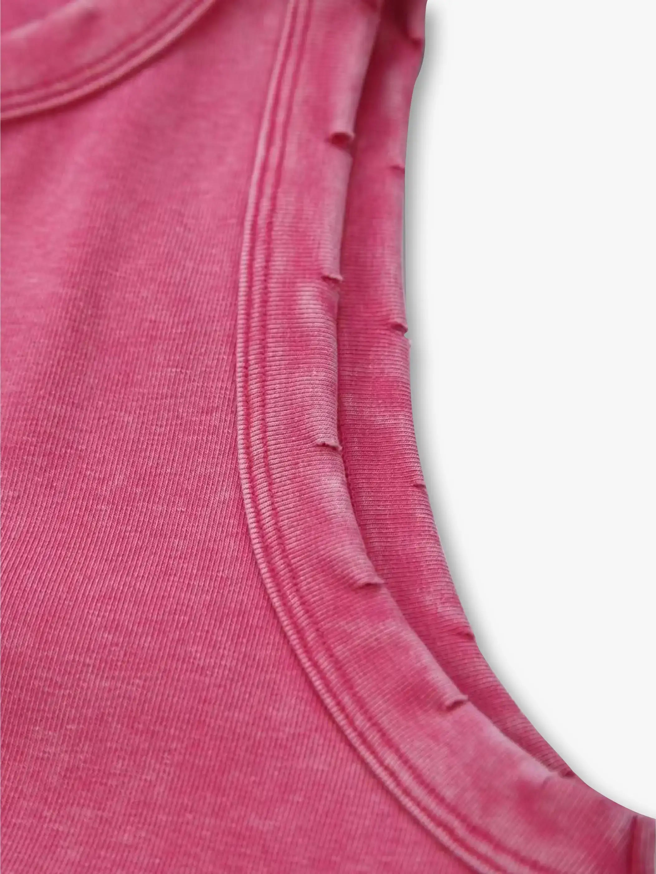 Pink Bling Middle Finger Women Vest-249