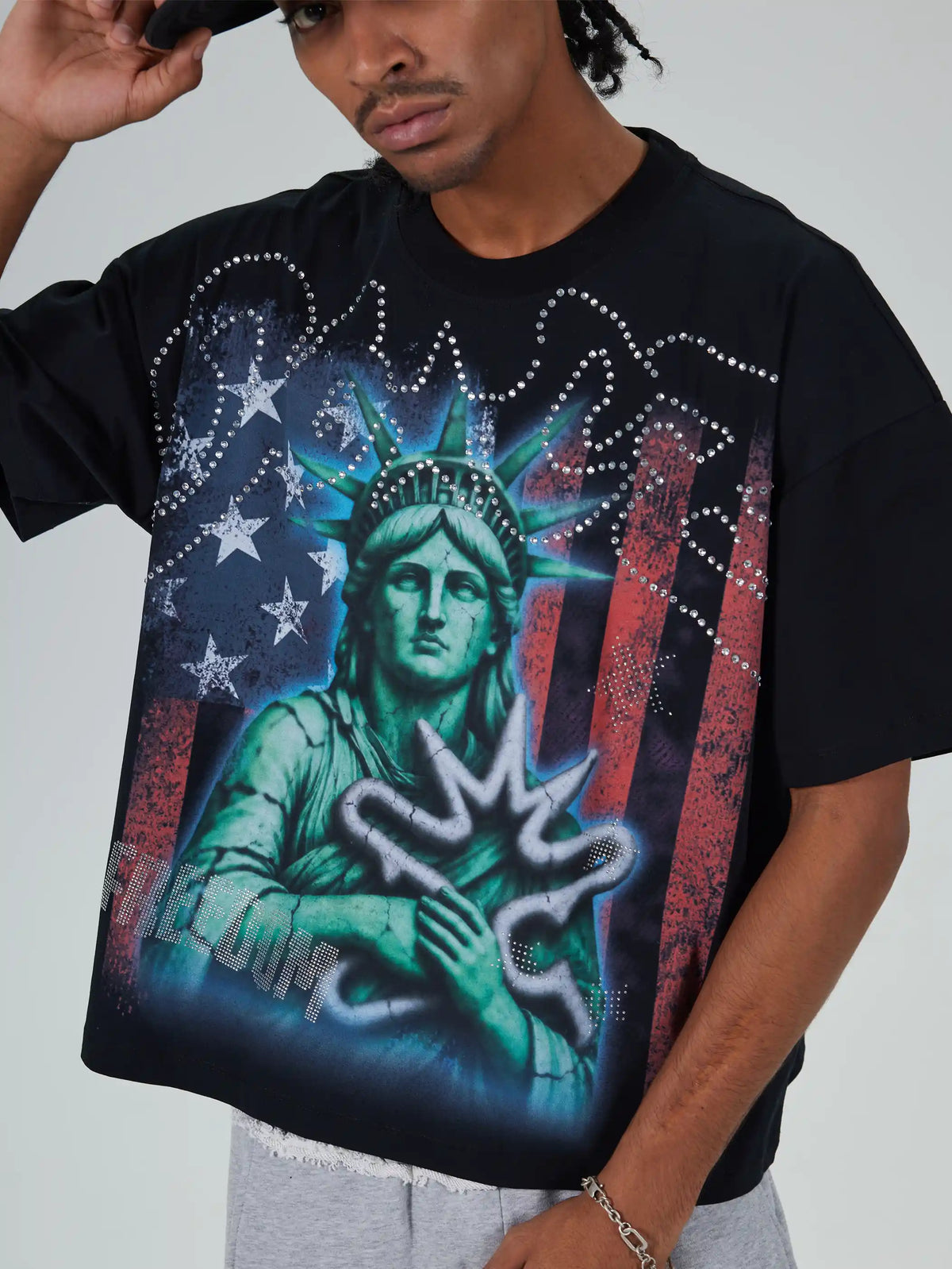 Camiseta Liberty Bling Grunge de los 90 - 684