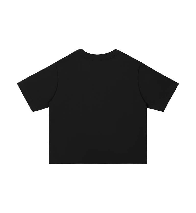 Bling Graphic Boxy Jersey Tee-582