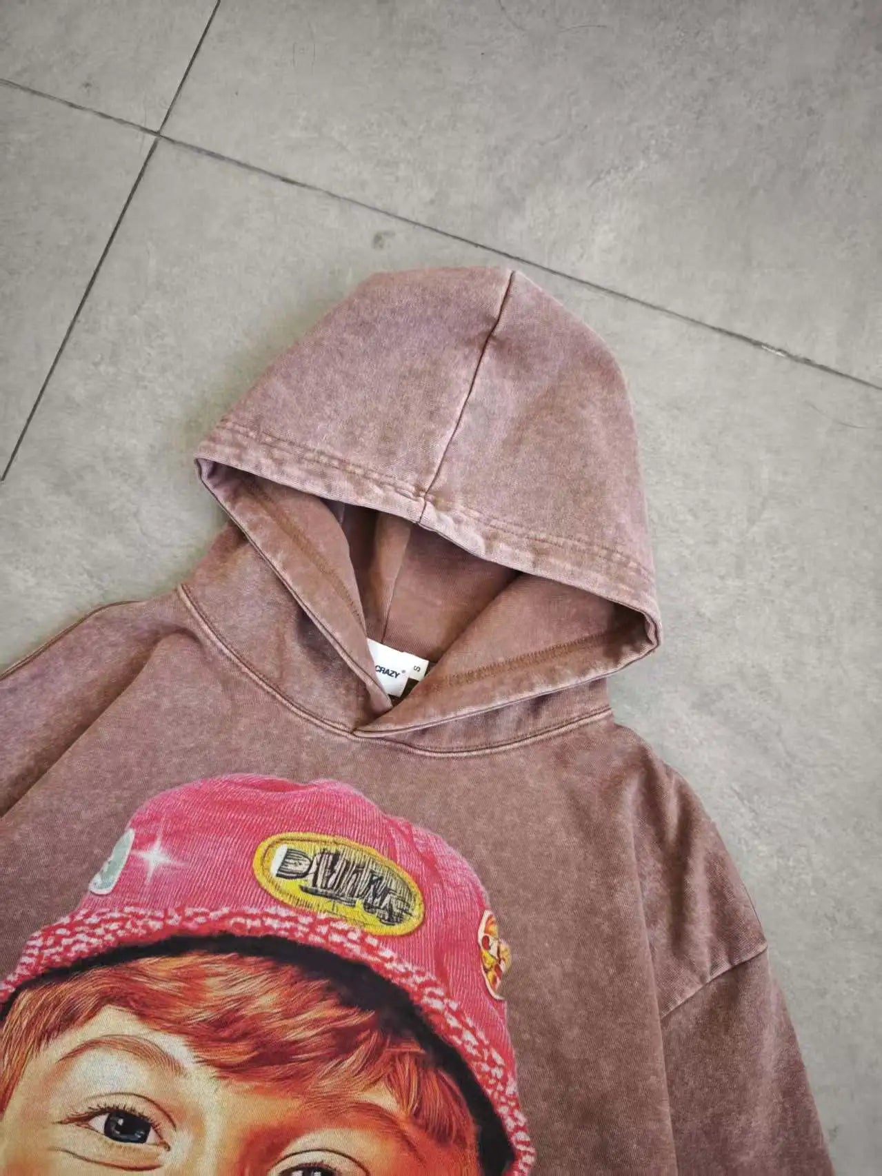 Puppet Chaos Retro hoodie-066W