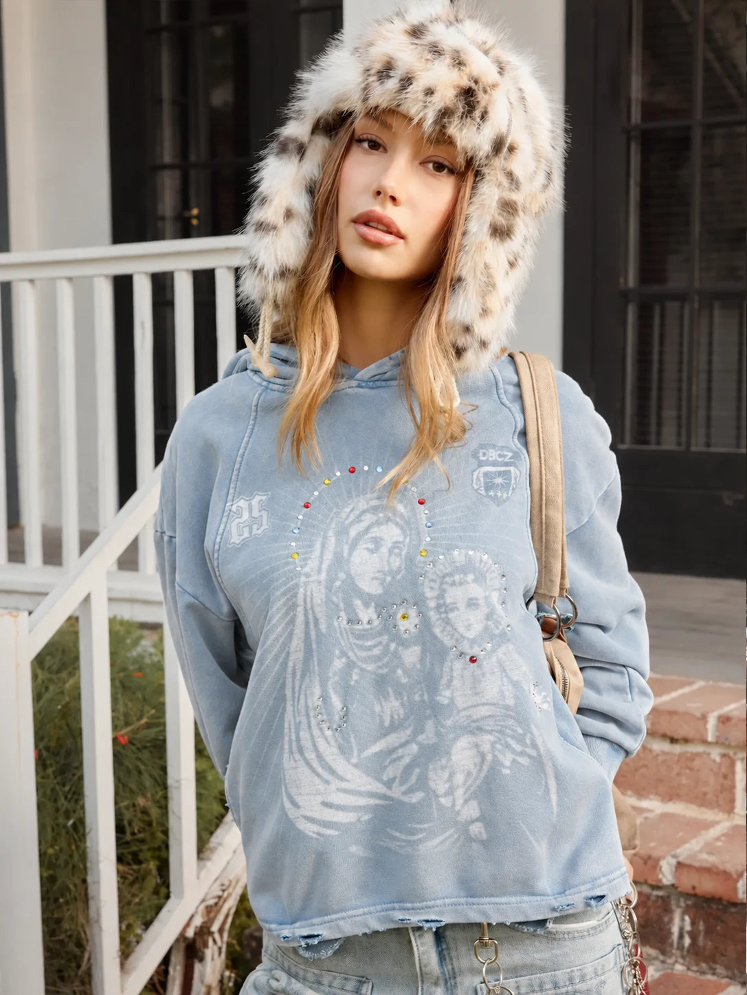 Sudadera con capucha Madonna Shine-376