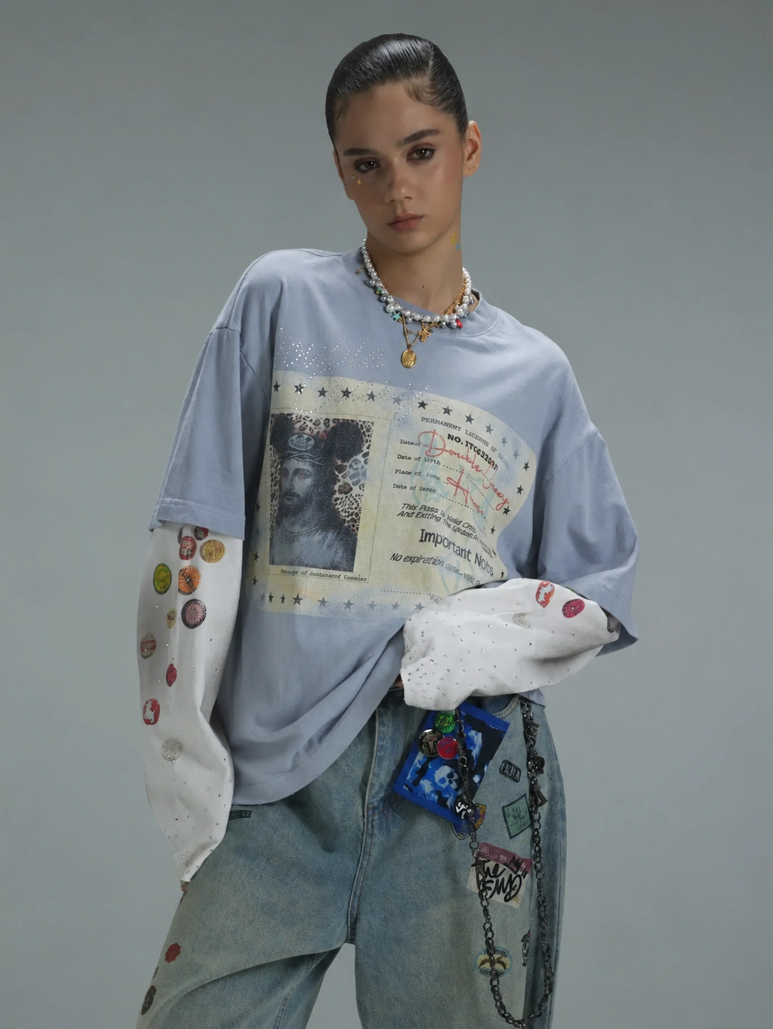Iced Out Layered Archive ID L/S-428