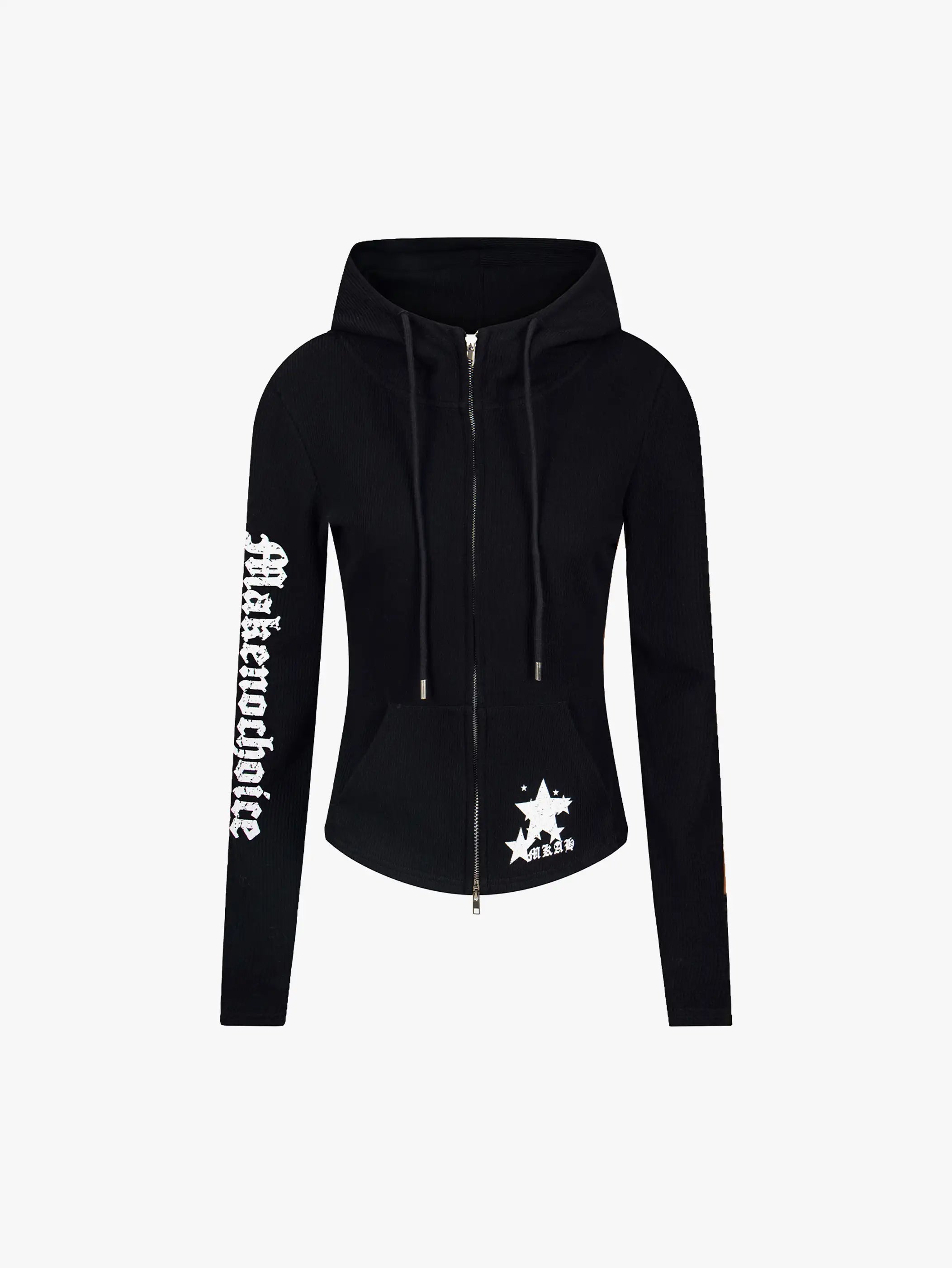 Gothic Star Punk Slim Hoodie Jacket-S1104
