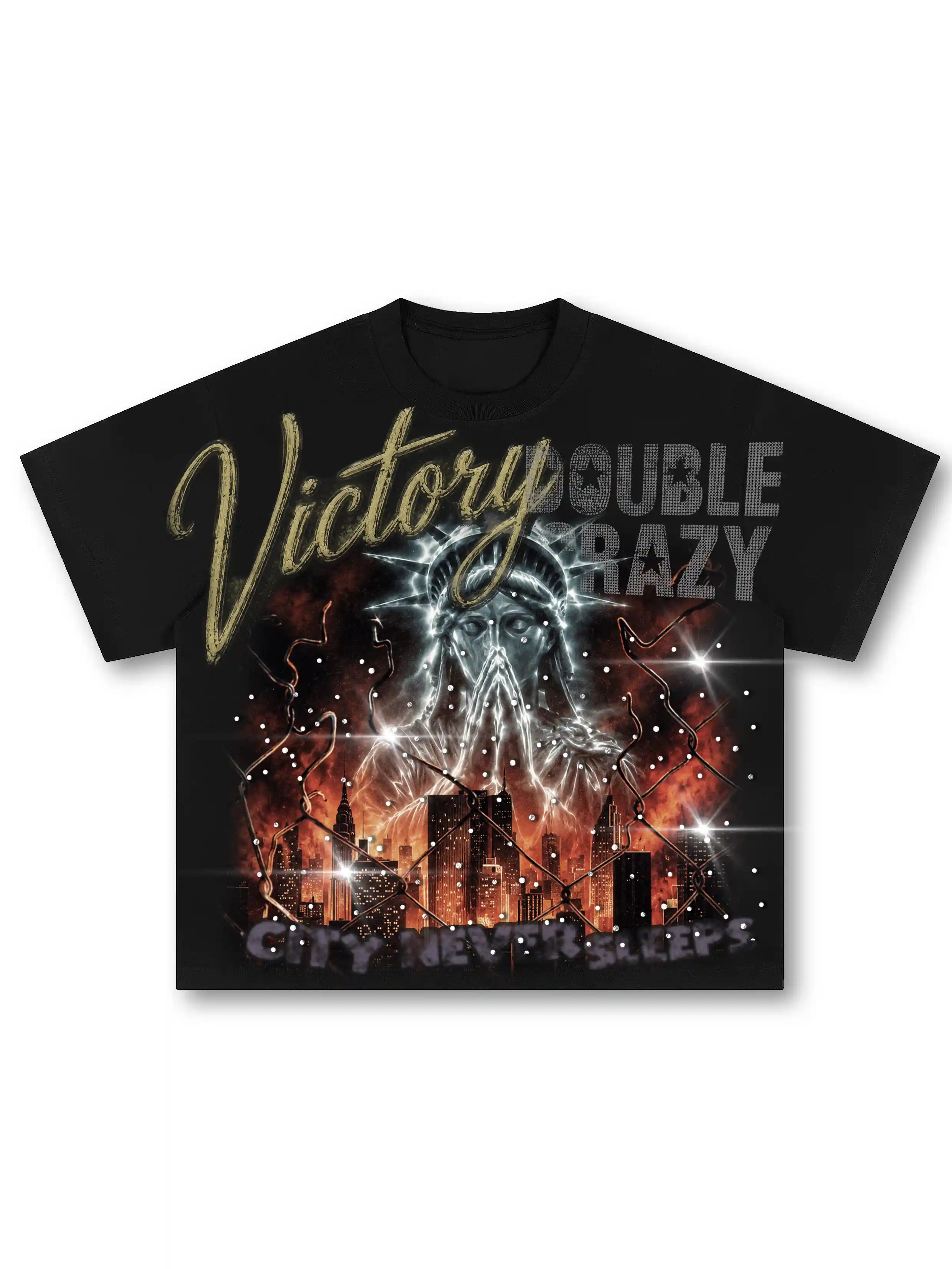 Burning City Liberty Tee-660