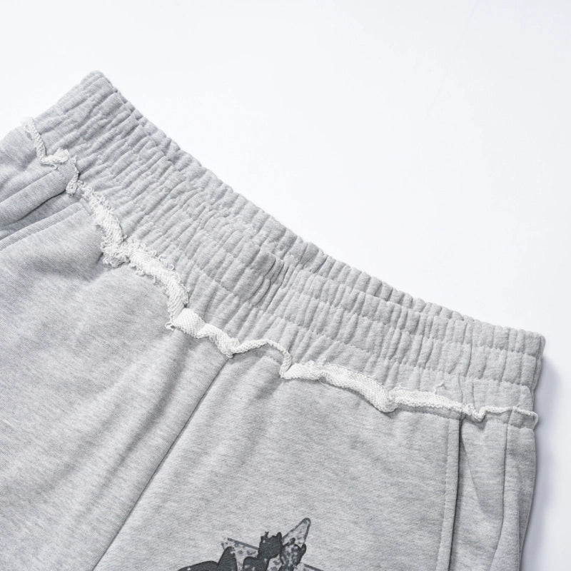 Punk Graffiti Liberty Shorts-649