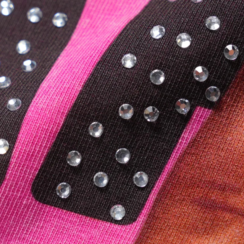 Gilet sans manches Rhinestone Rebel-205