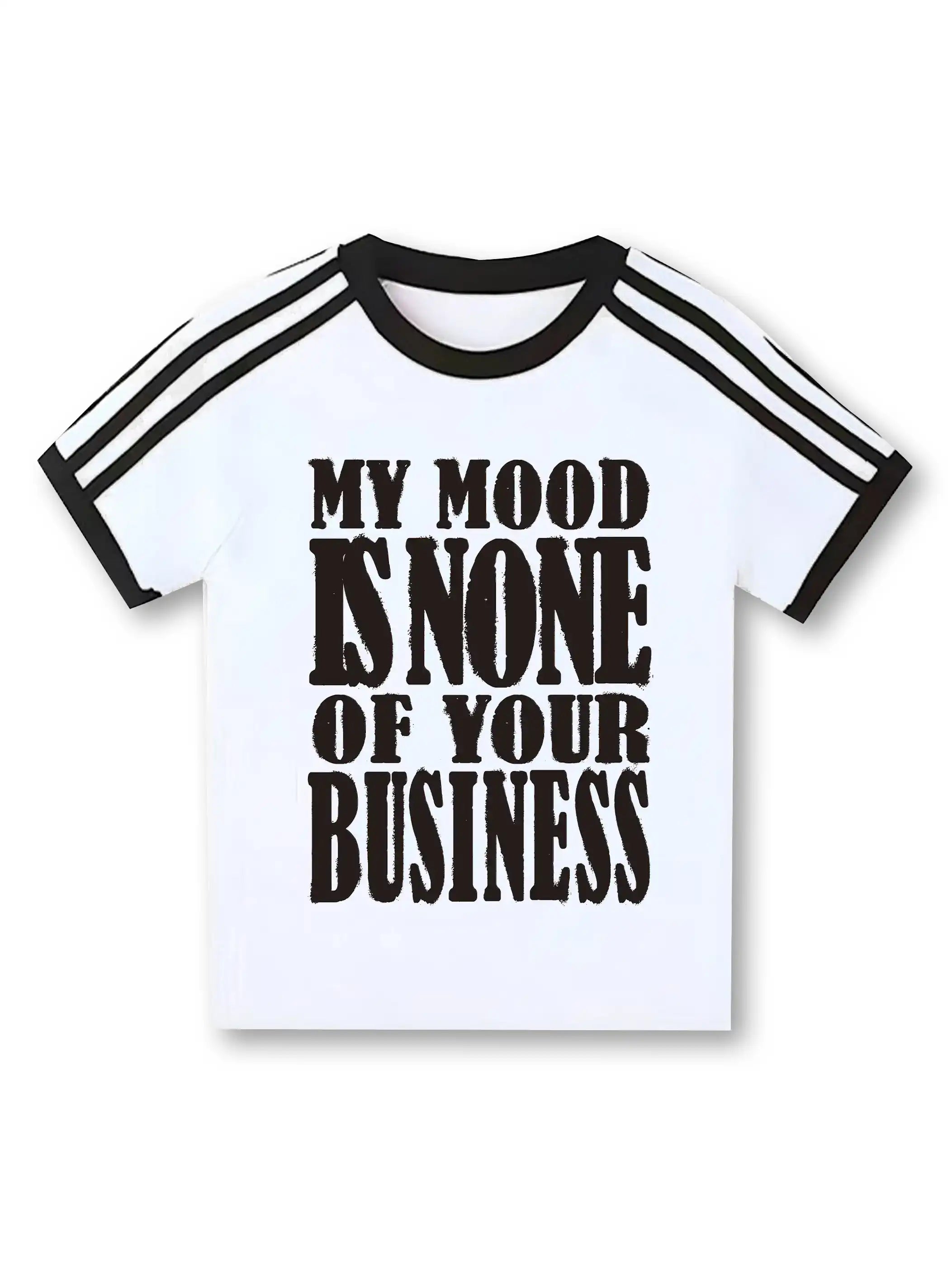 Mood Statement Sports Baby Tee-277