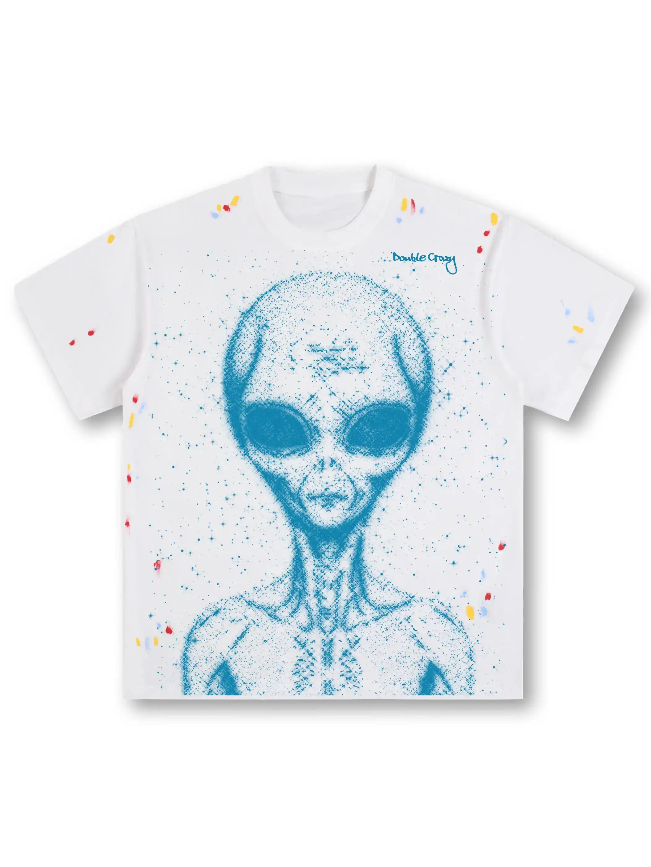 Galactic Alien Glow T-shirt-278