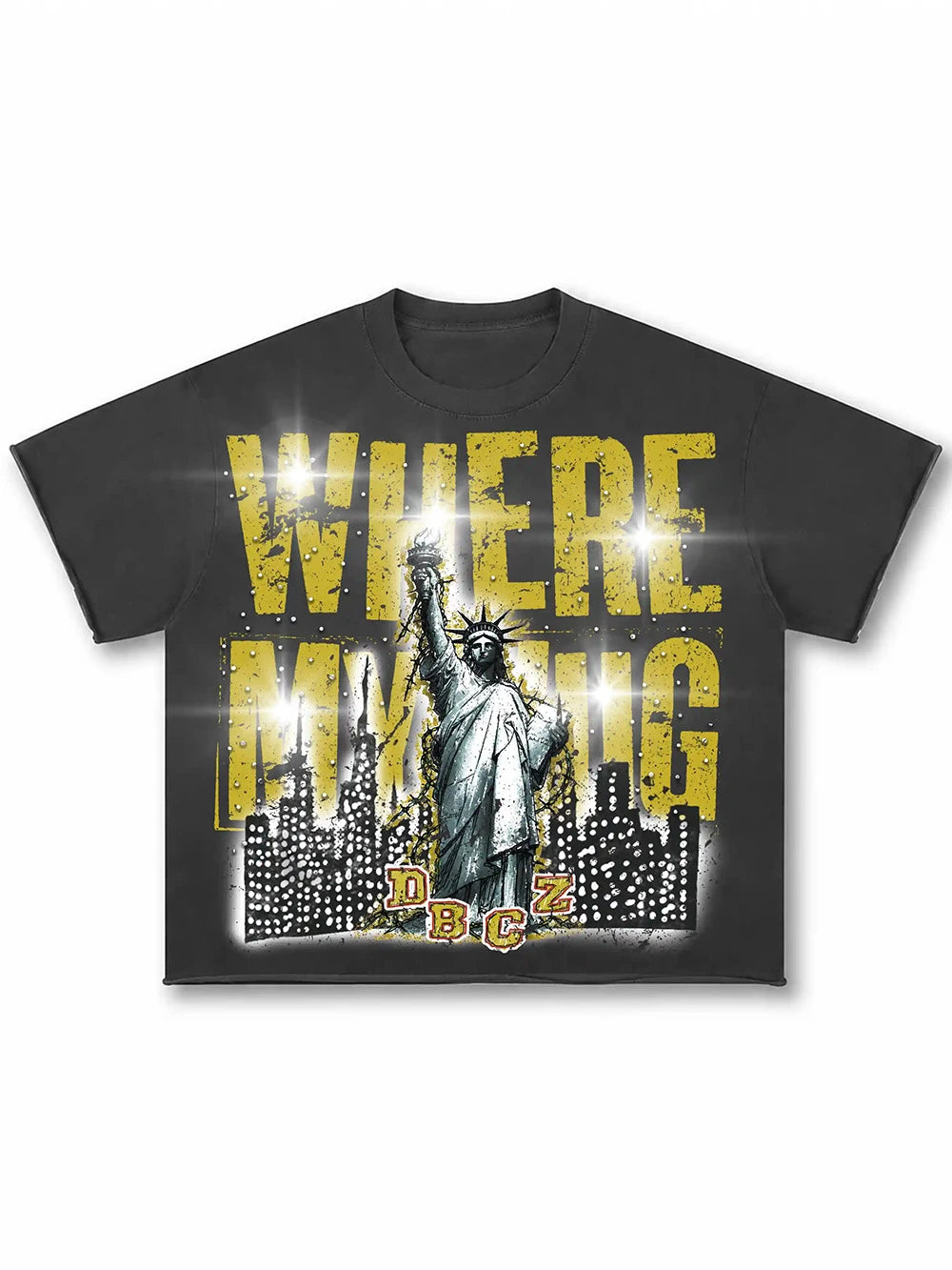 Liberty Slogan Vintage Tee-656