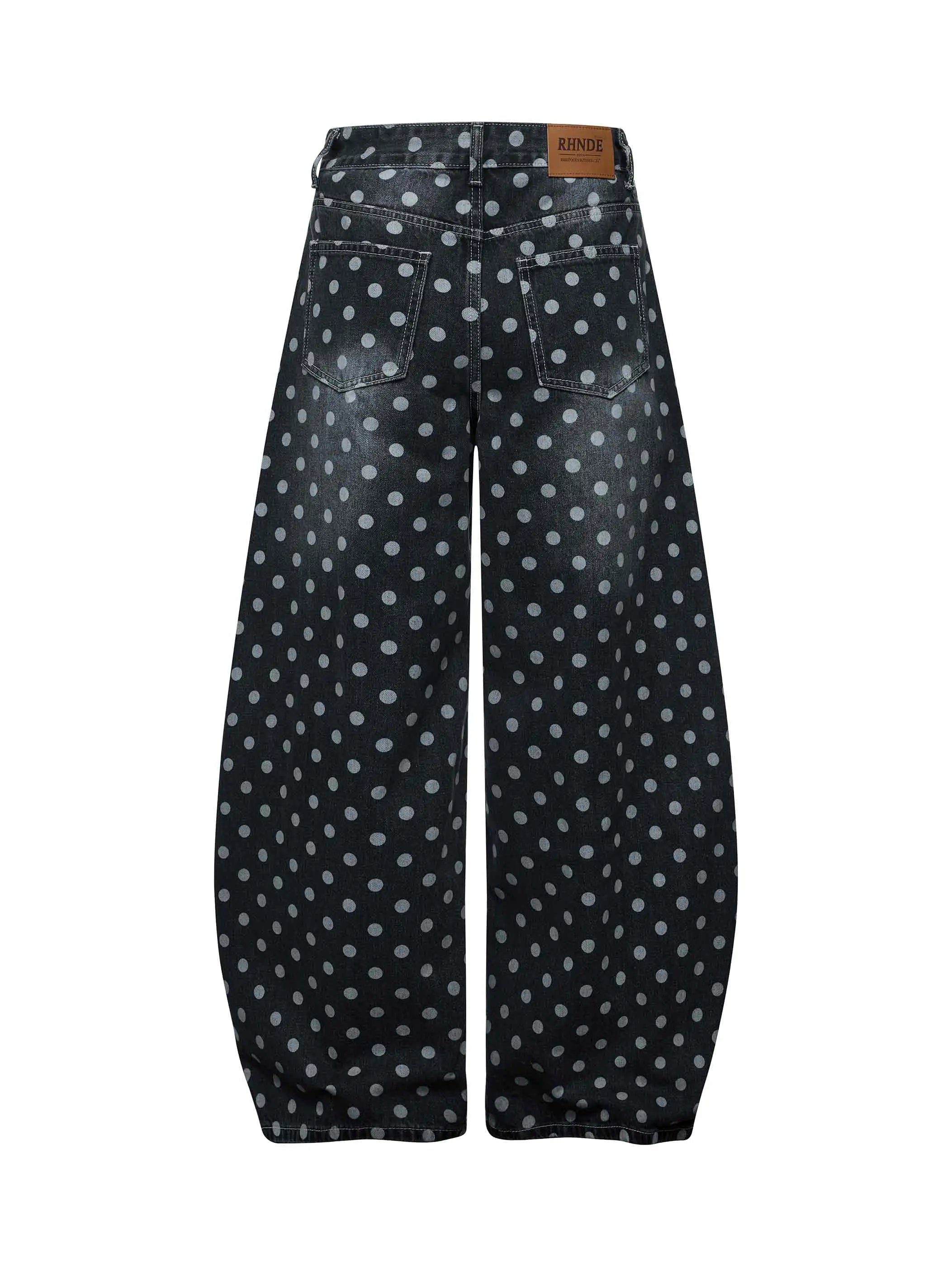 Retro Dotty Blade Pants-S1151