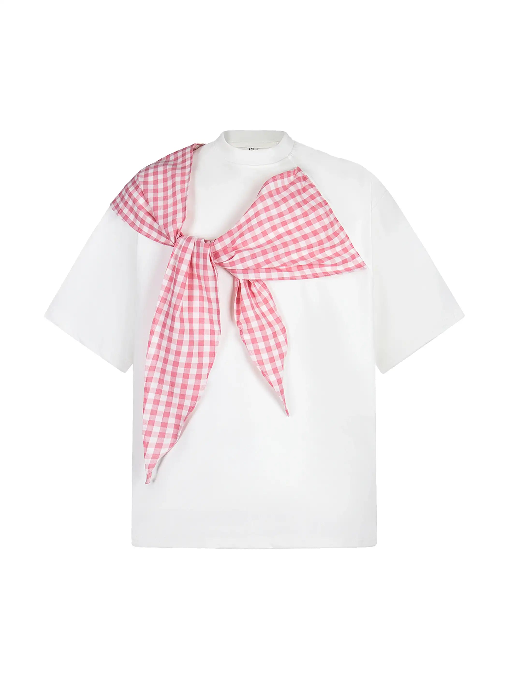 Street Style Plaid T-shirt-S959