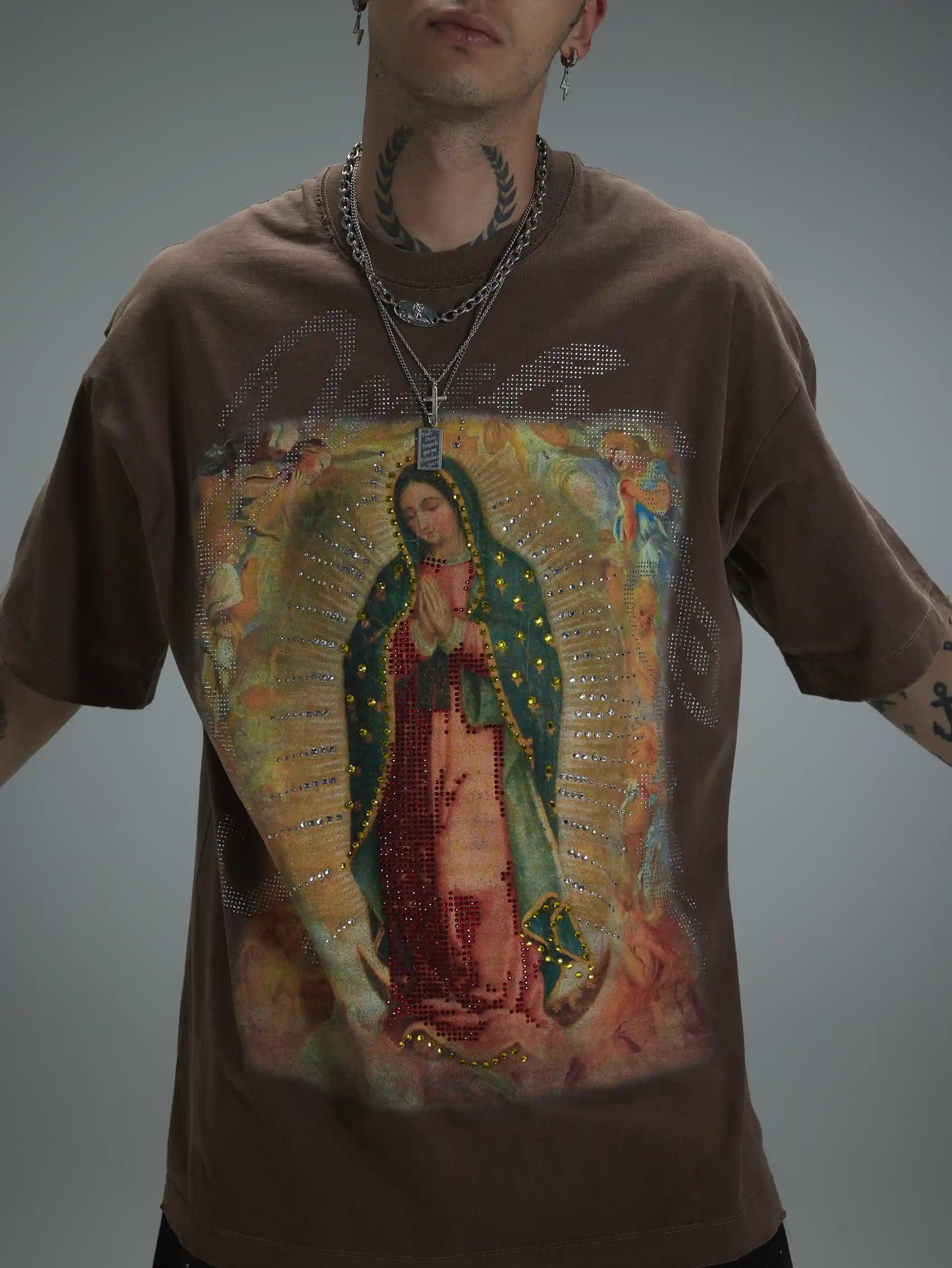 Vintage Iced-Out Virgin Tee-356T