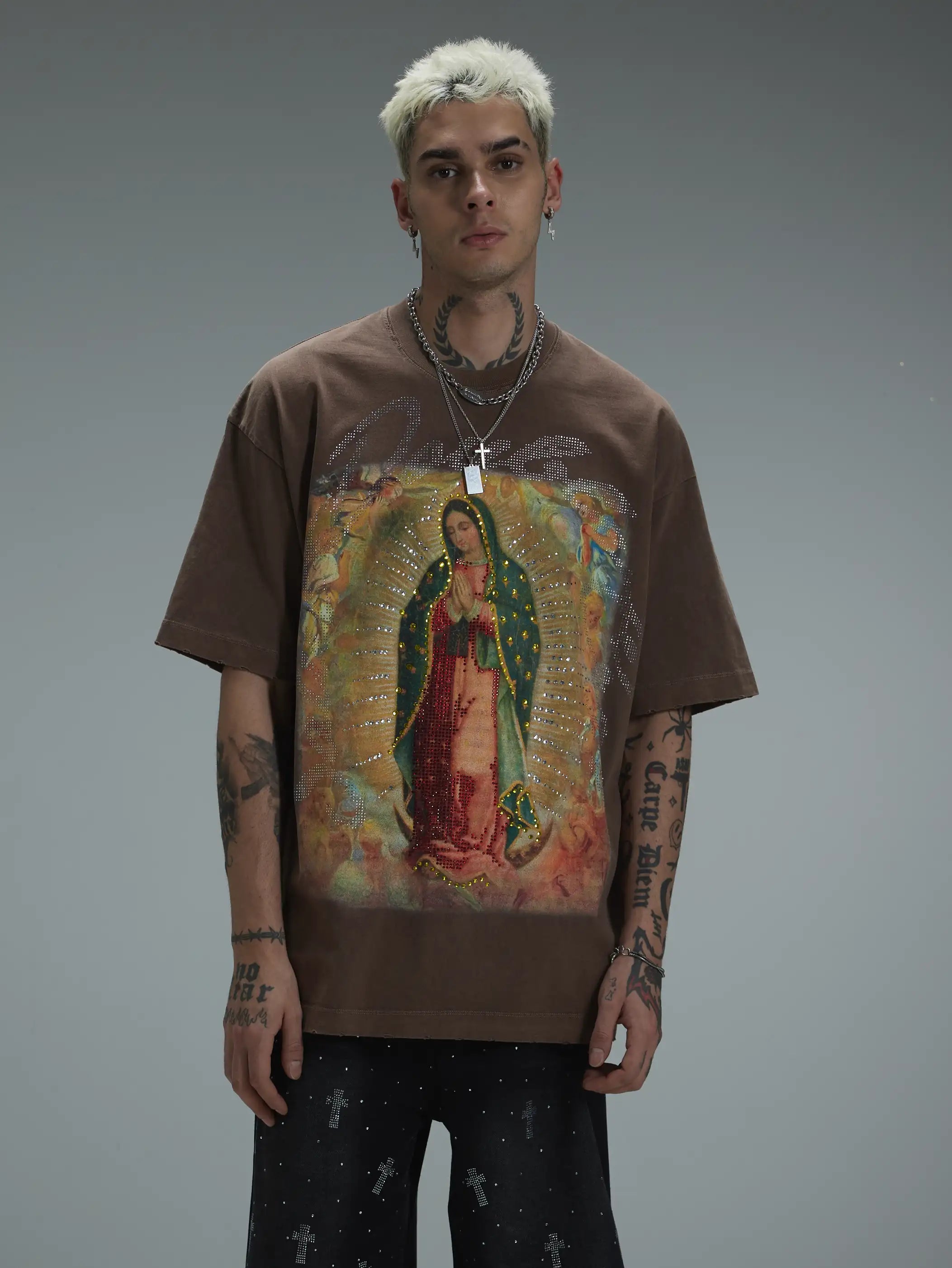 Vintage Iced-Out Virgin Tee-356T