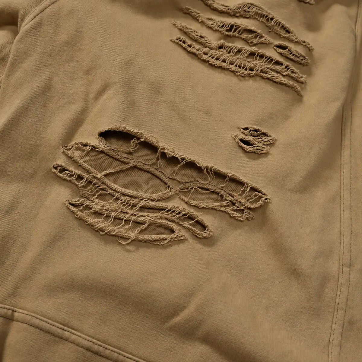 "Chaos" Slashed Sweats-795