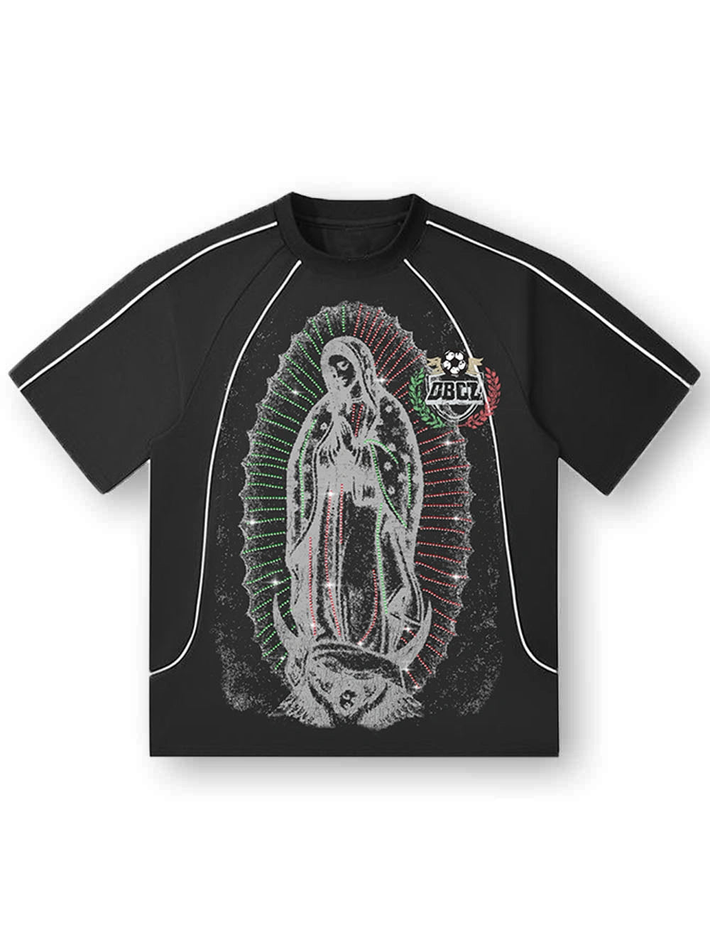 Iced Out Guadalupe Baggy Jersey-615