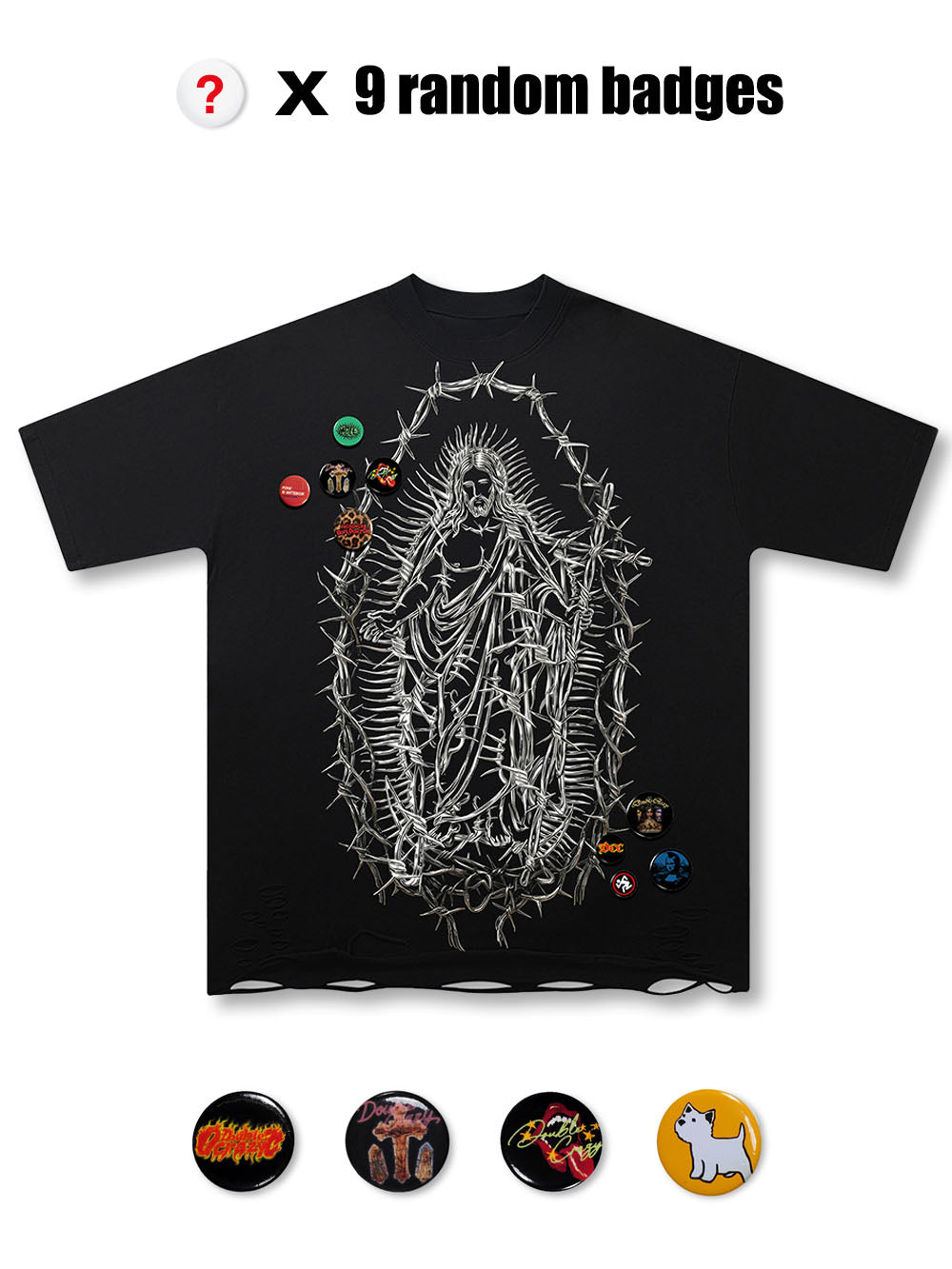T-shirt Guardian Halo Faith-418T