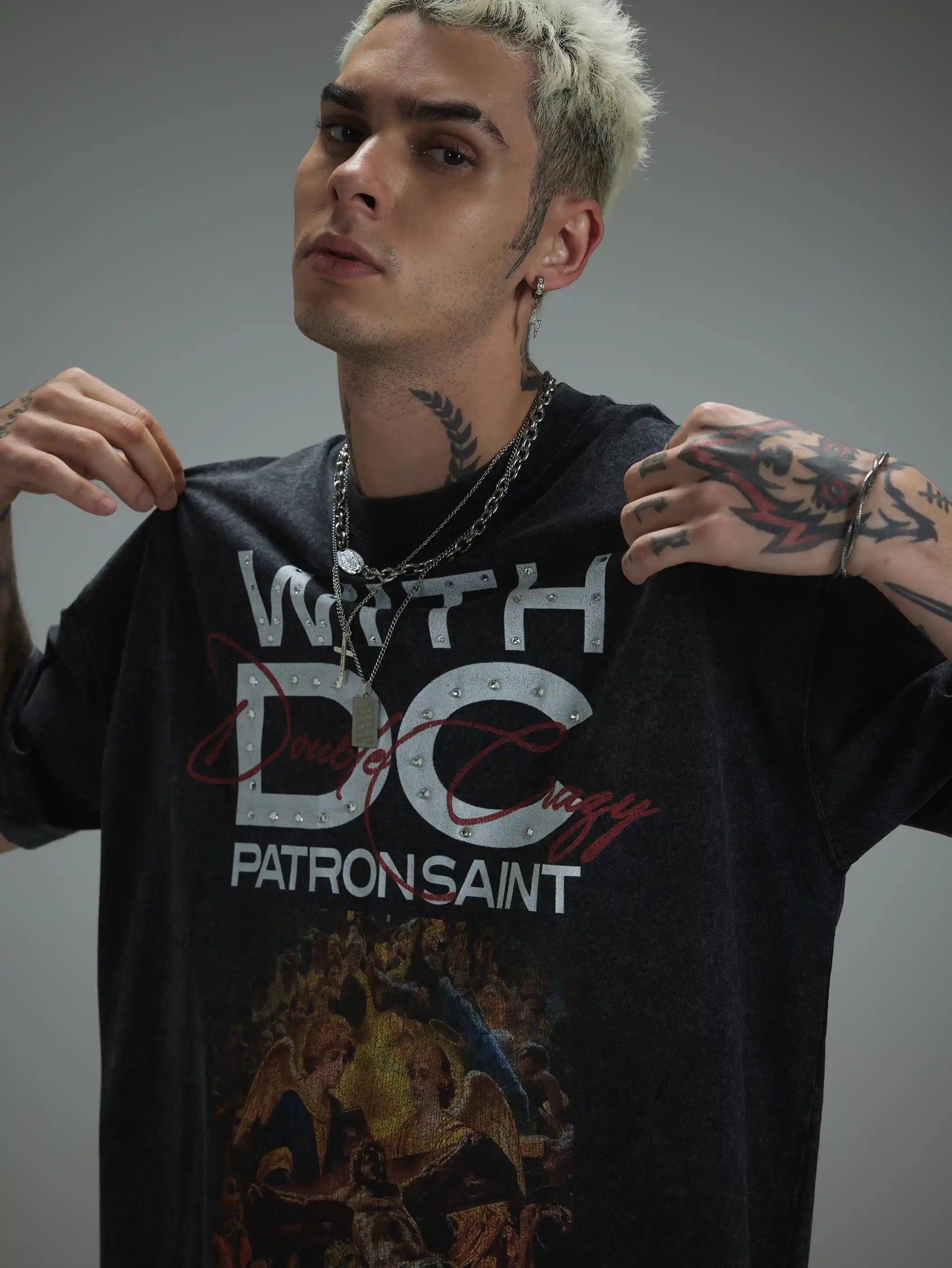 Patron Saint Graphic T-shirt-425