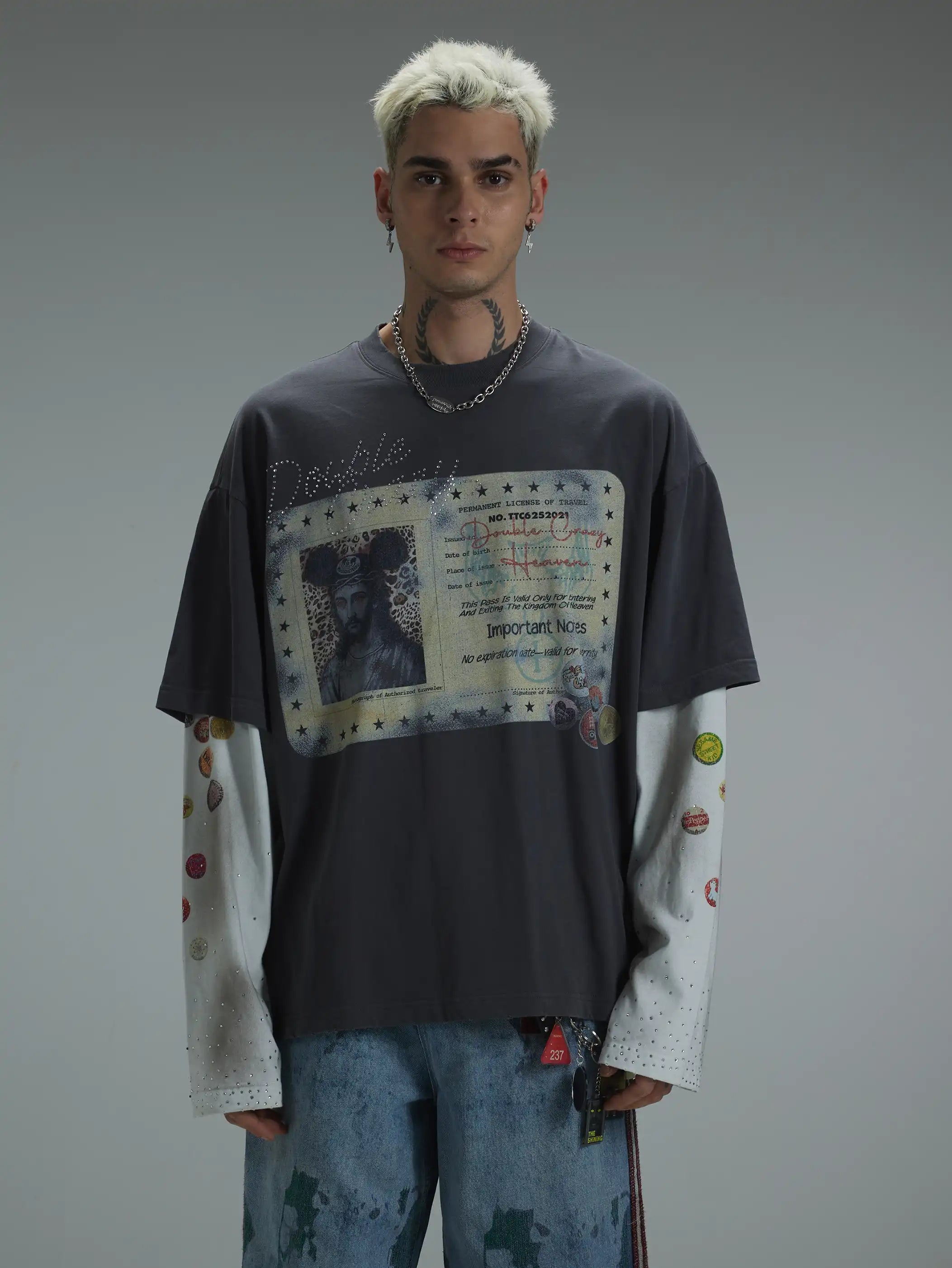Iced Out Layered Archive ID L/S-428