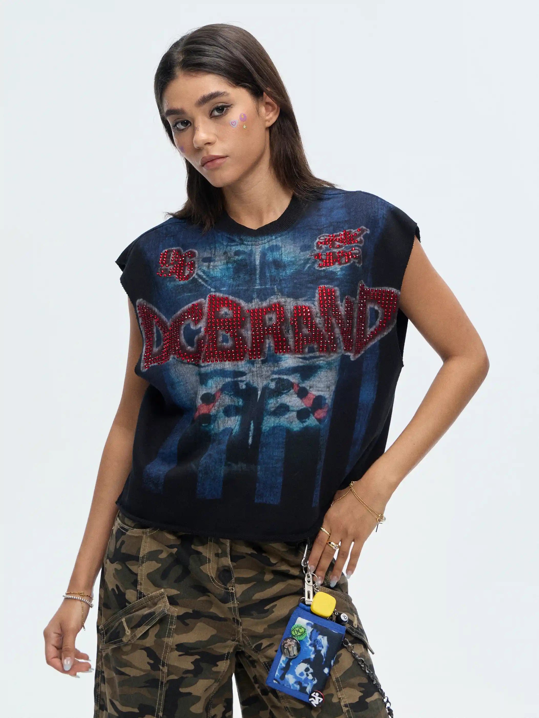 Ruby Saint Raw Edge Tank-466