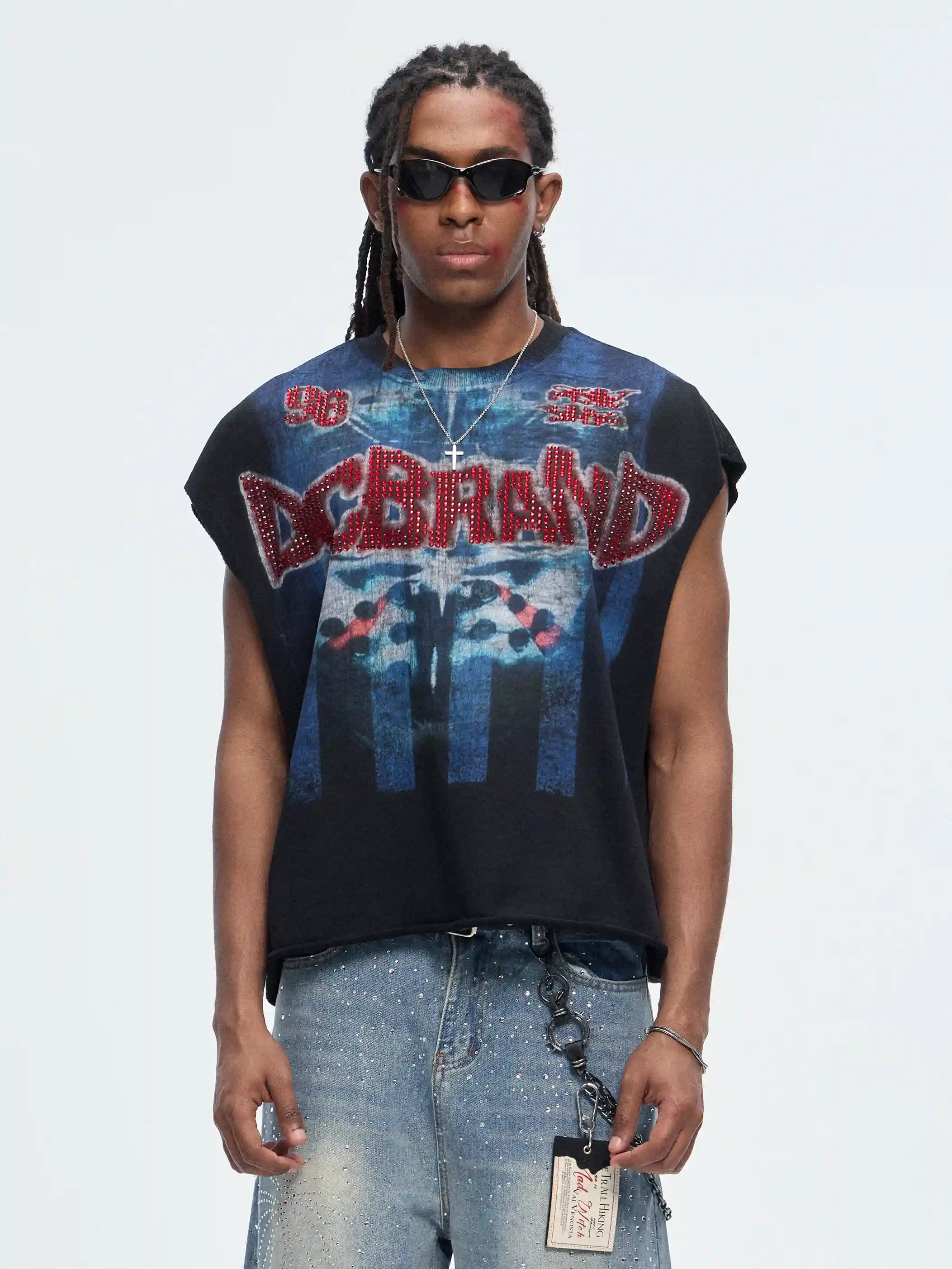 Ruby Saint Raw Edge Tank-466