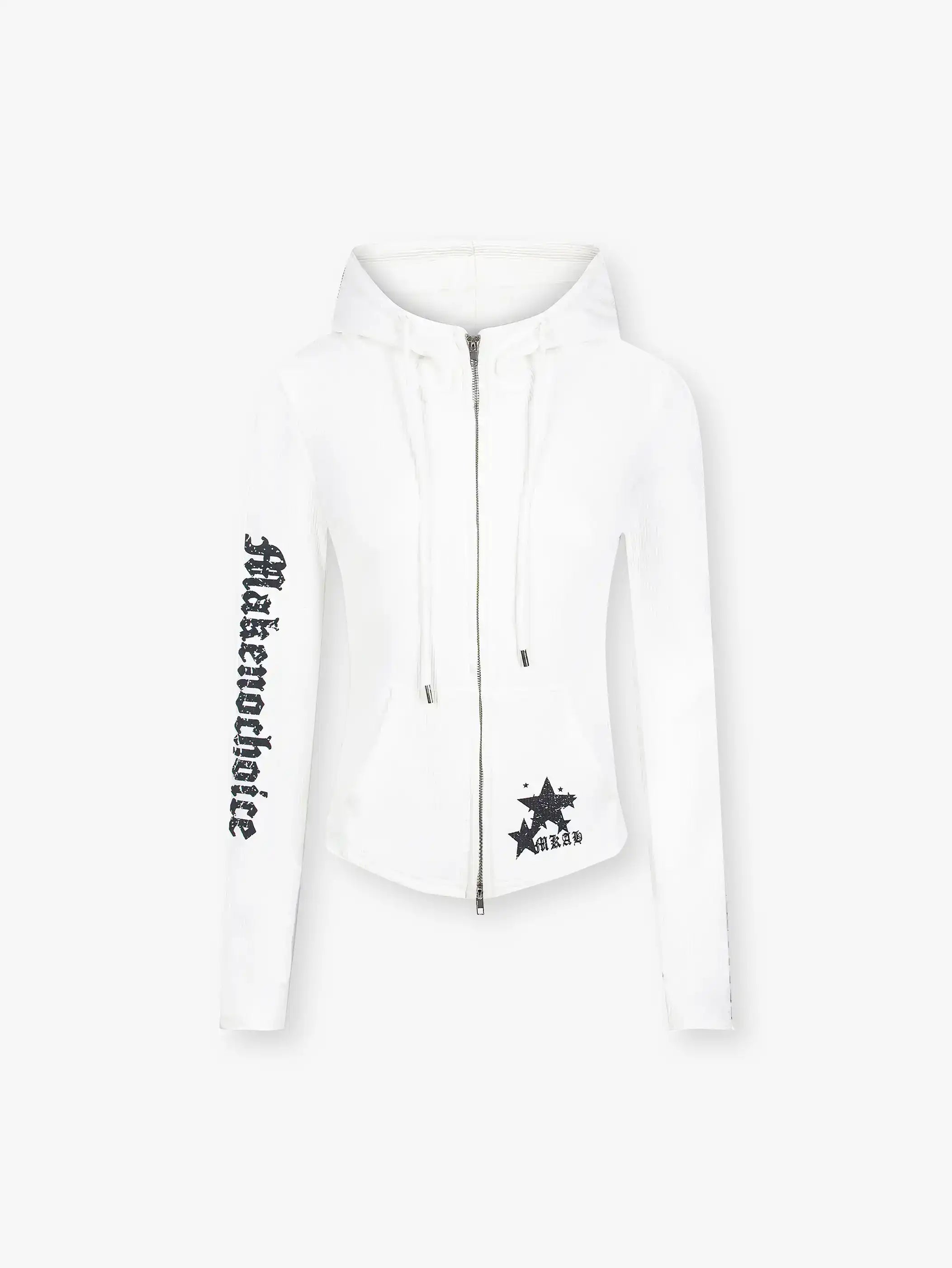 Gothic Star Punk Slim Hoodie Jacket-S1104