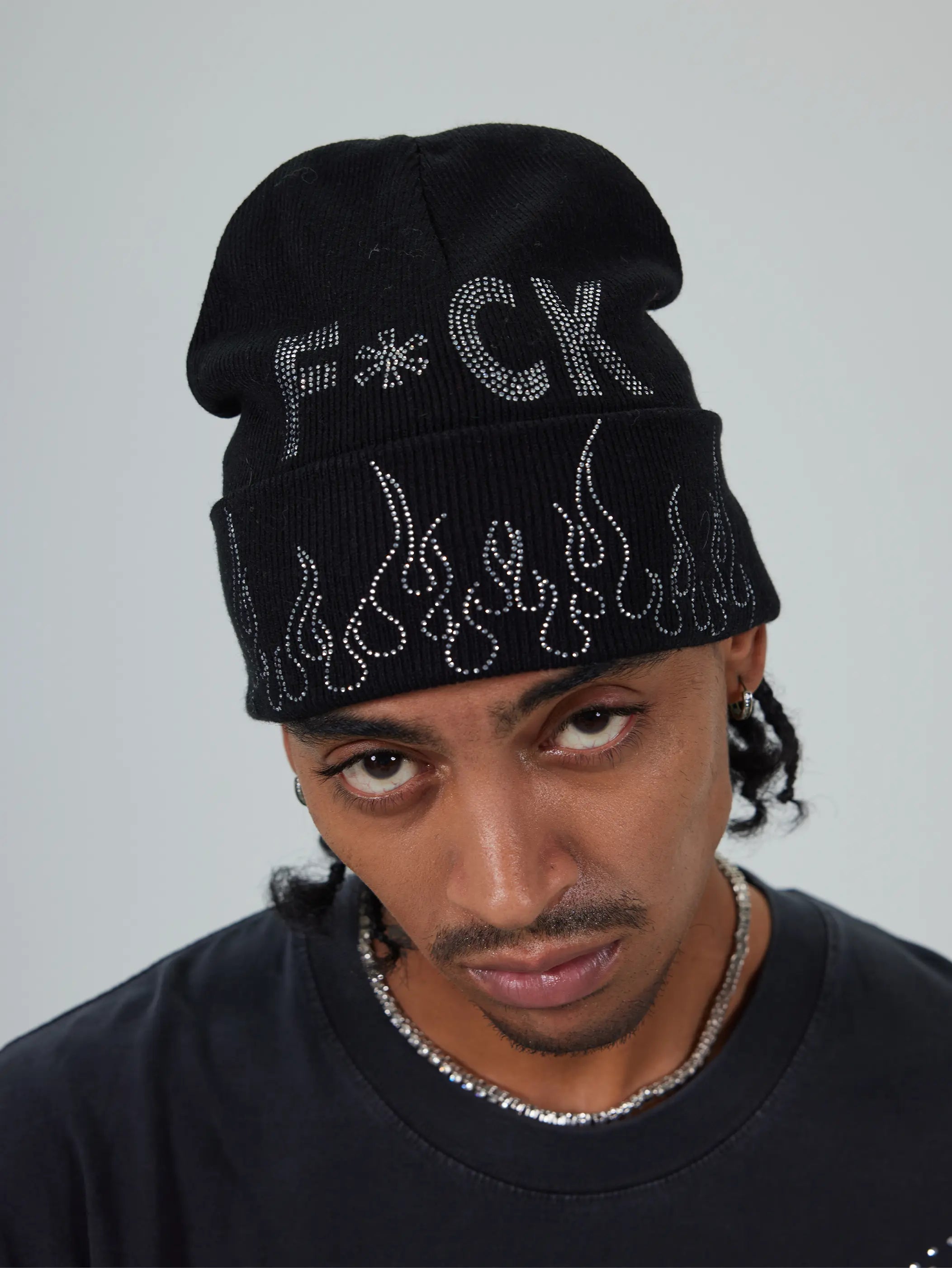 F*CK Flame Beanie-342