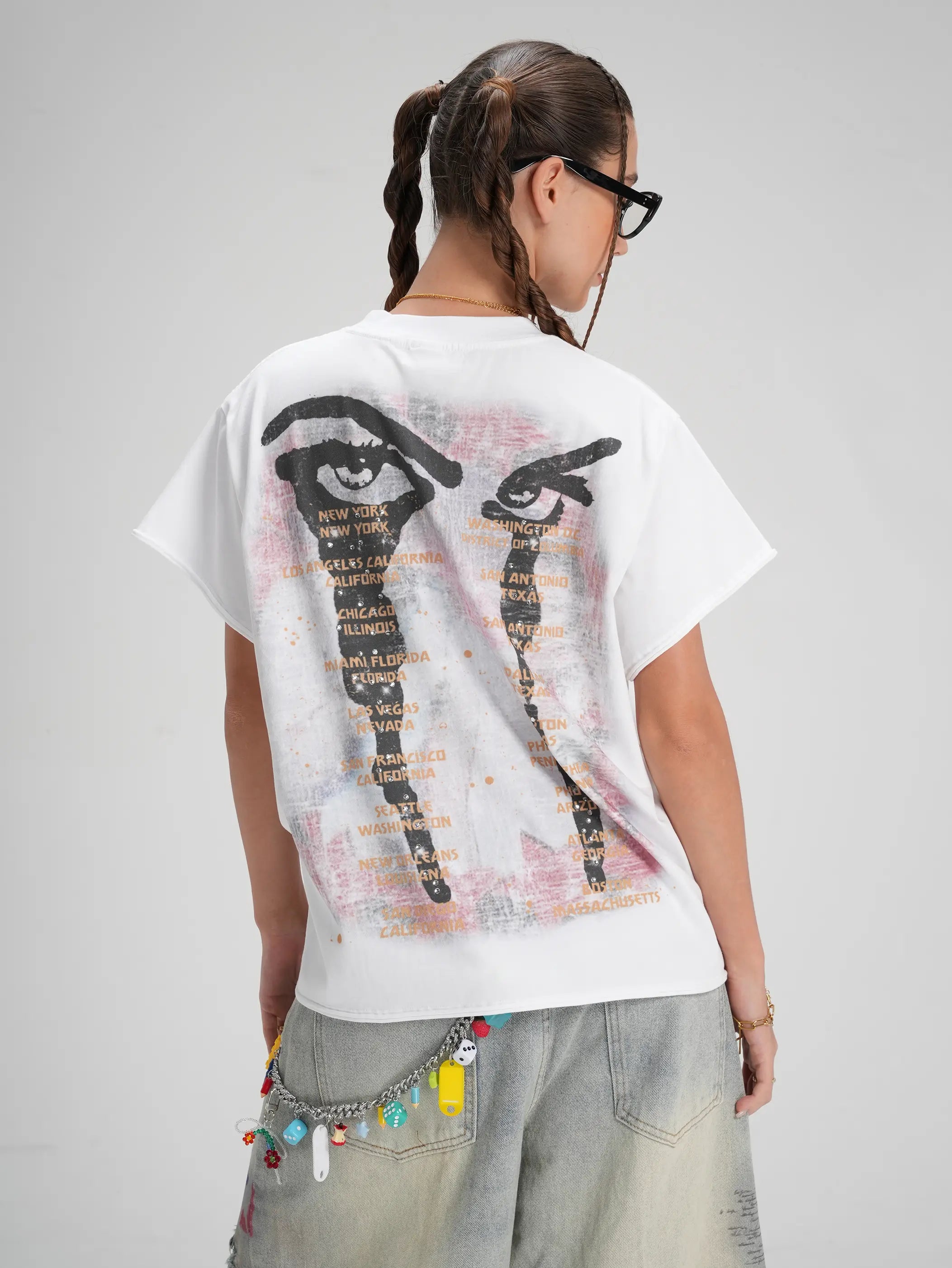 Vintage Bling Tour Muscle Tee-558