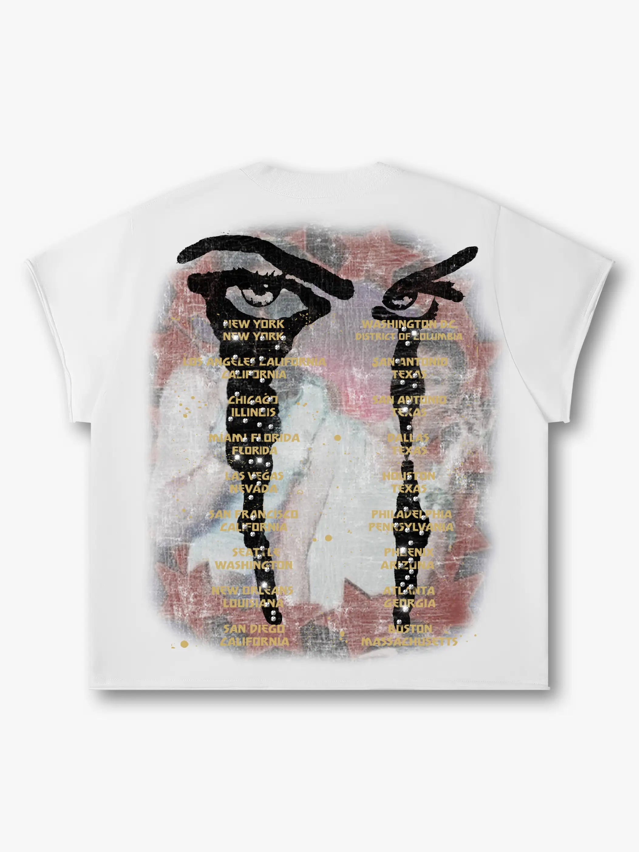 Vintage Bling Tour Muscle Tee-558