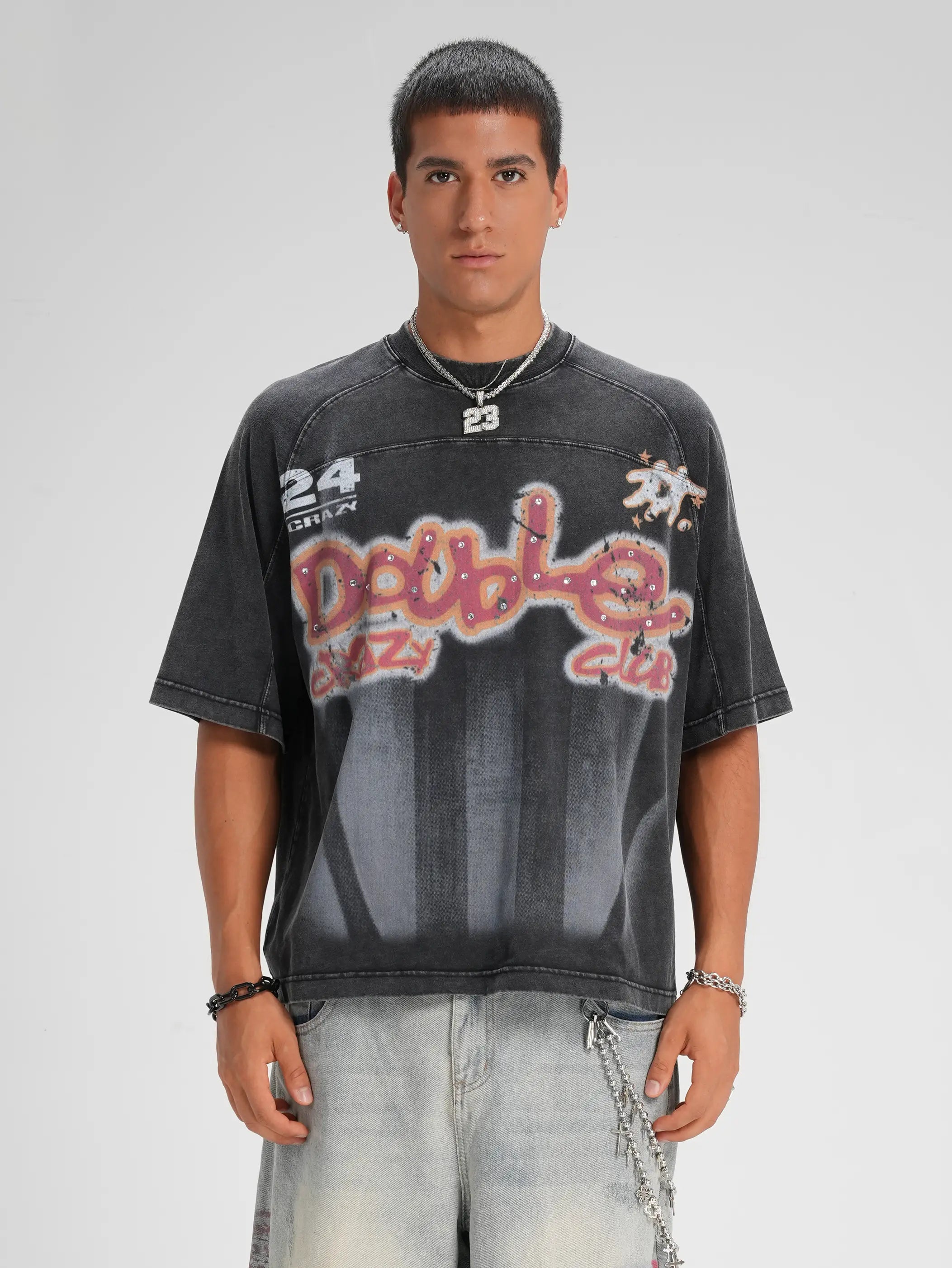 90s Patchwork Jersey Tee-561
