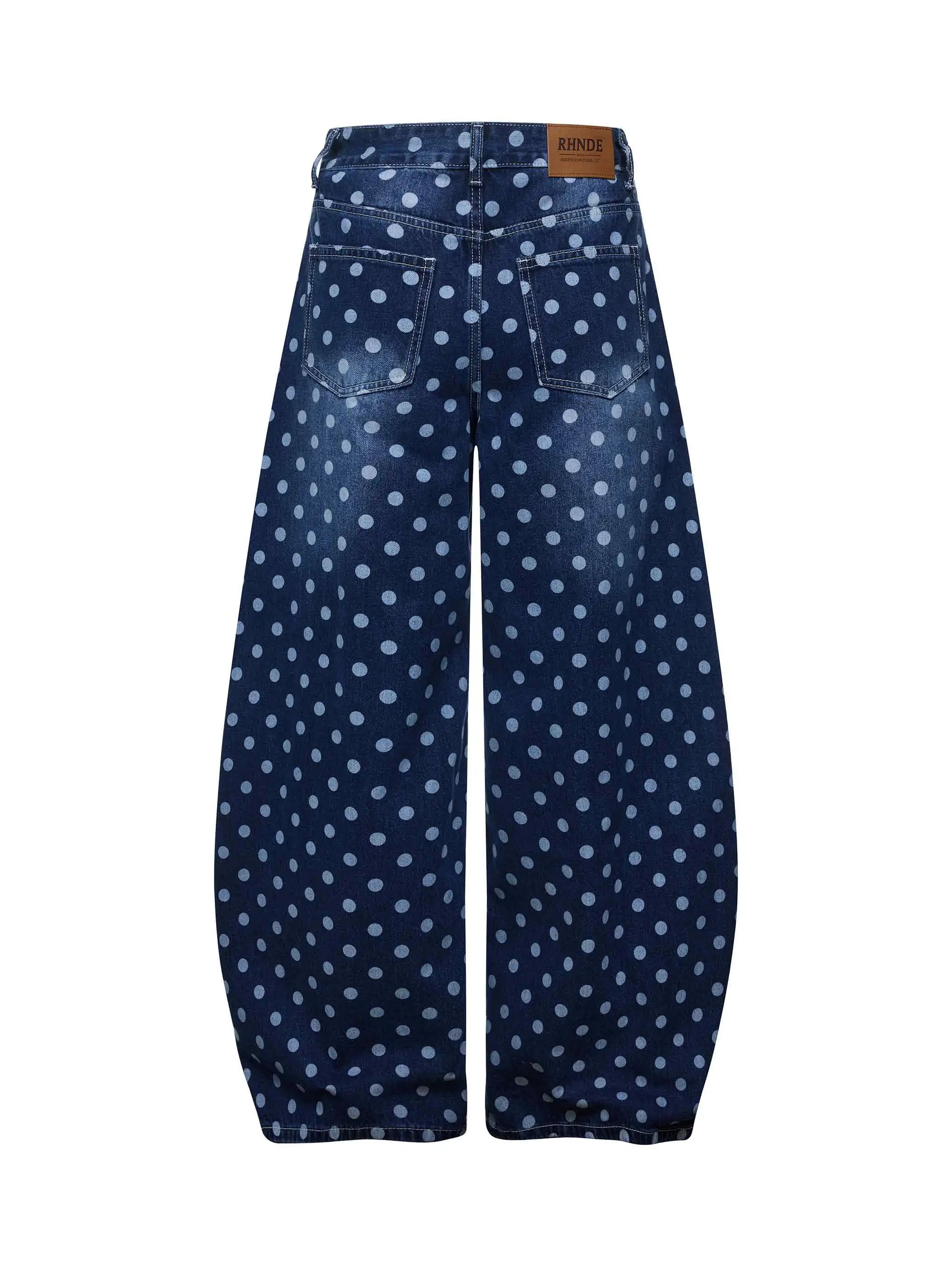 Retro Dotty Blade Pants-S1151