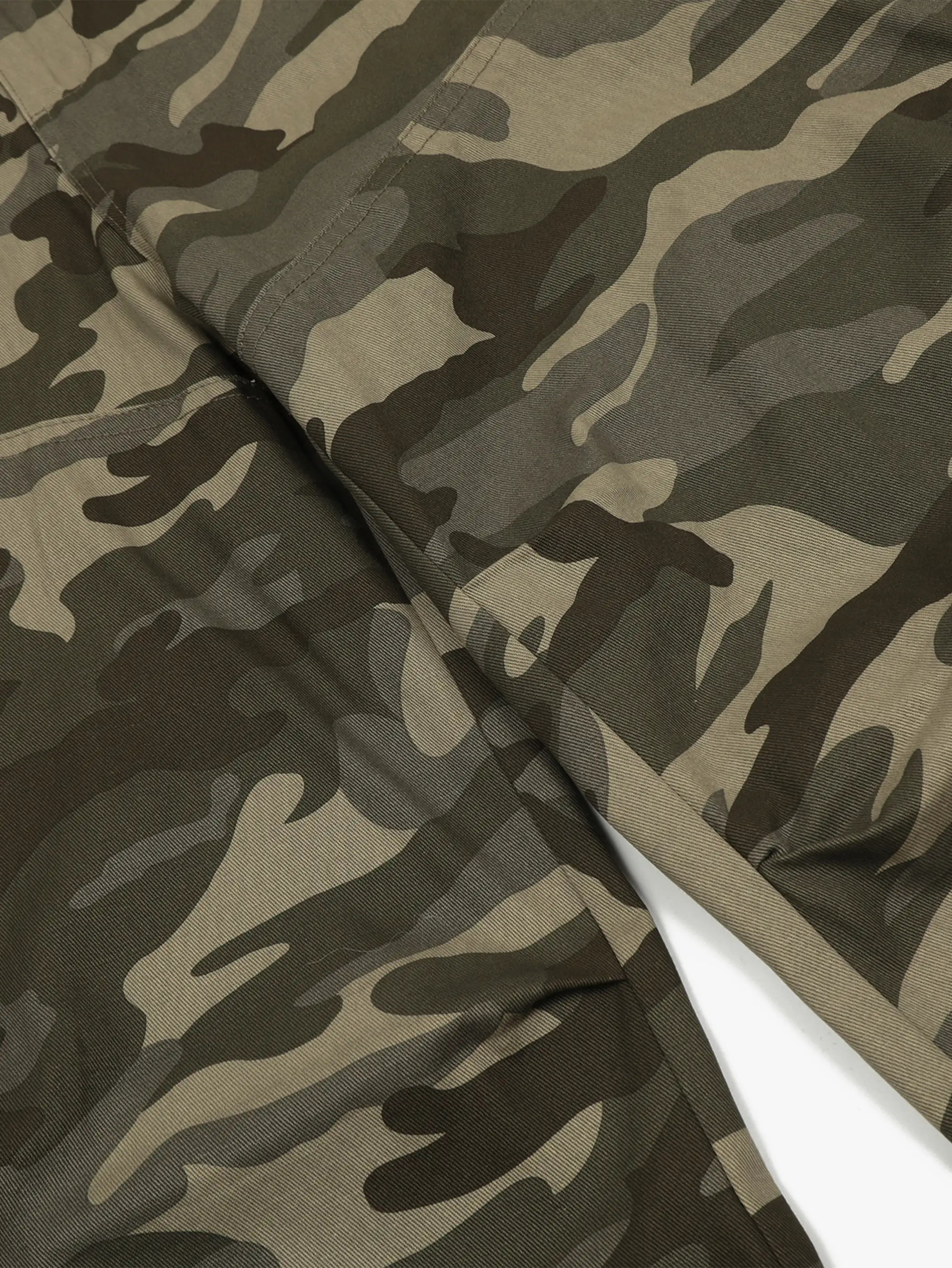 Wasteland Camo Utility Flare Pants-S1117