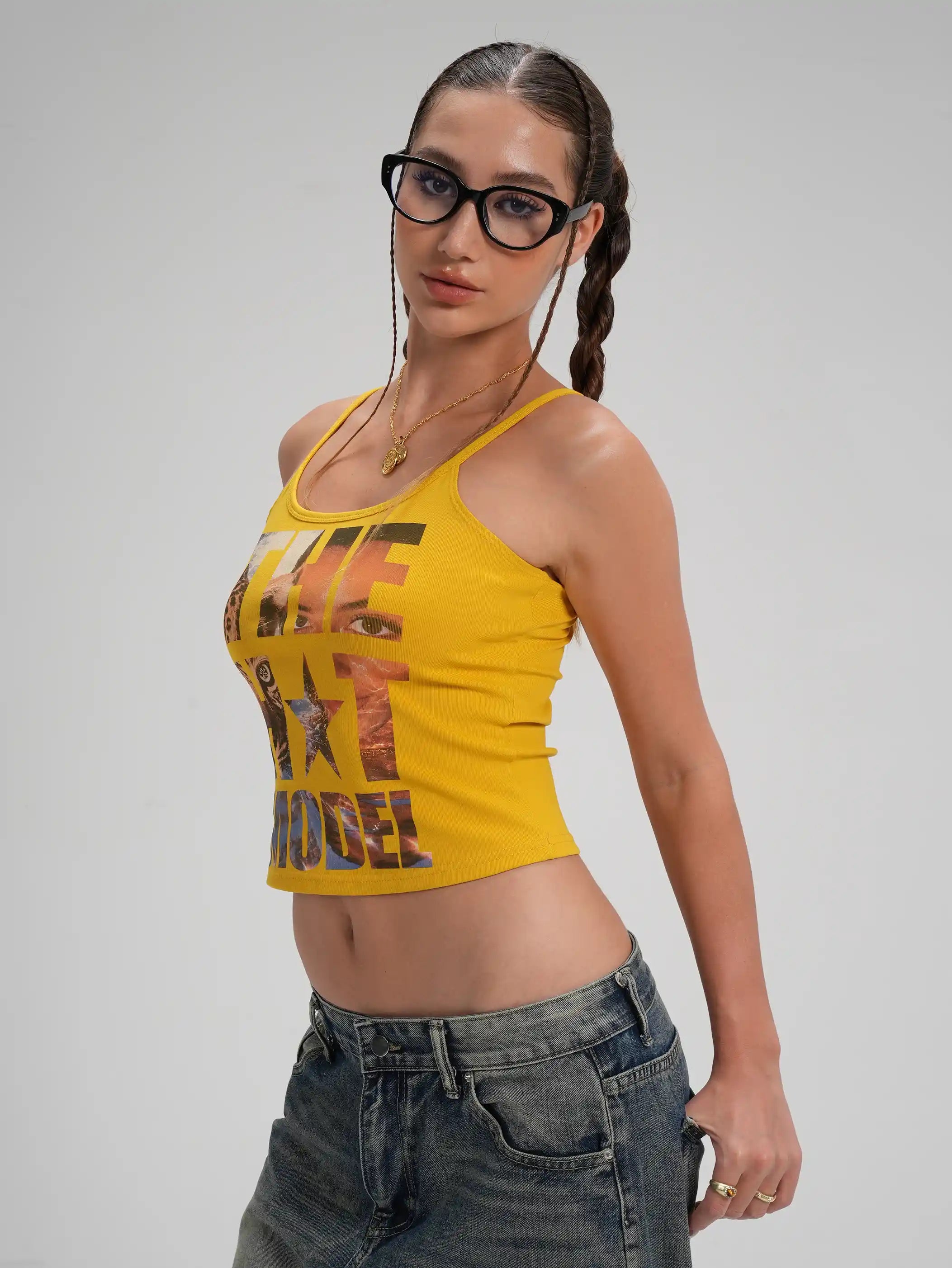 Camisola delgada con estampado de leopardo-605