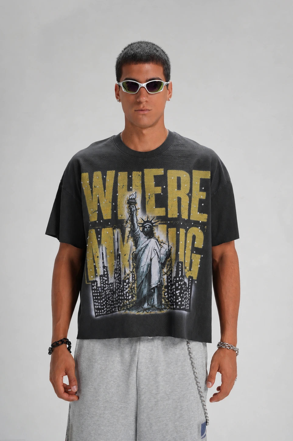 Liberty Slogan Vintage Tee-656
