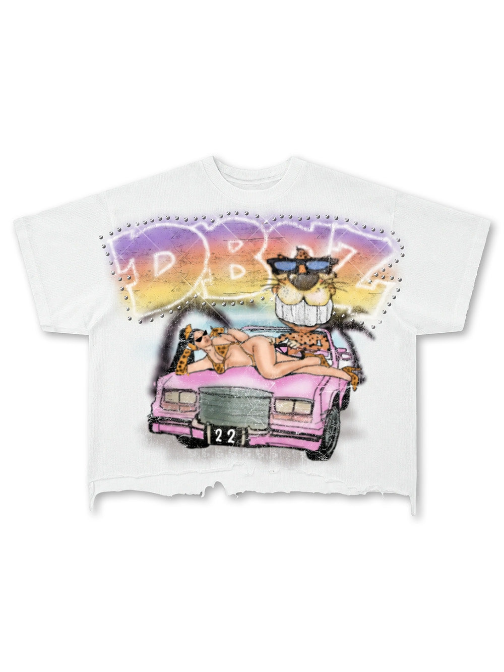 90s Funny Cheetah Tee-669