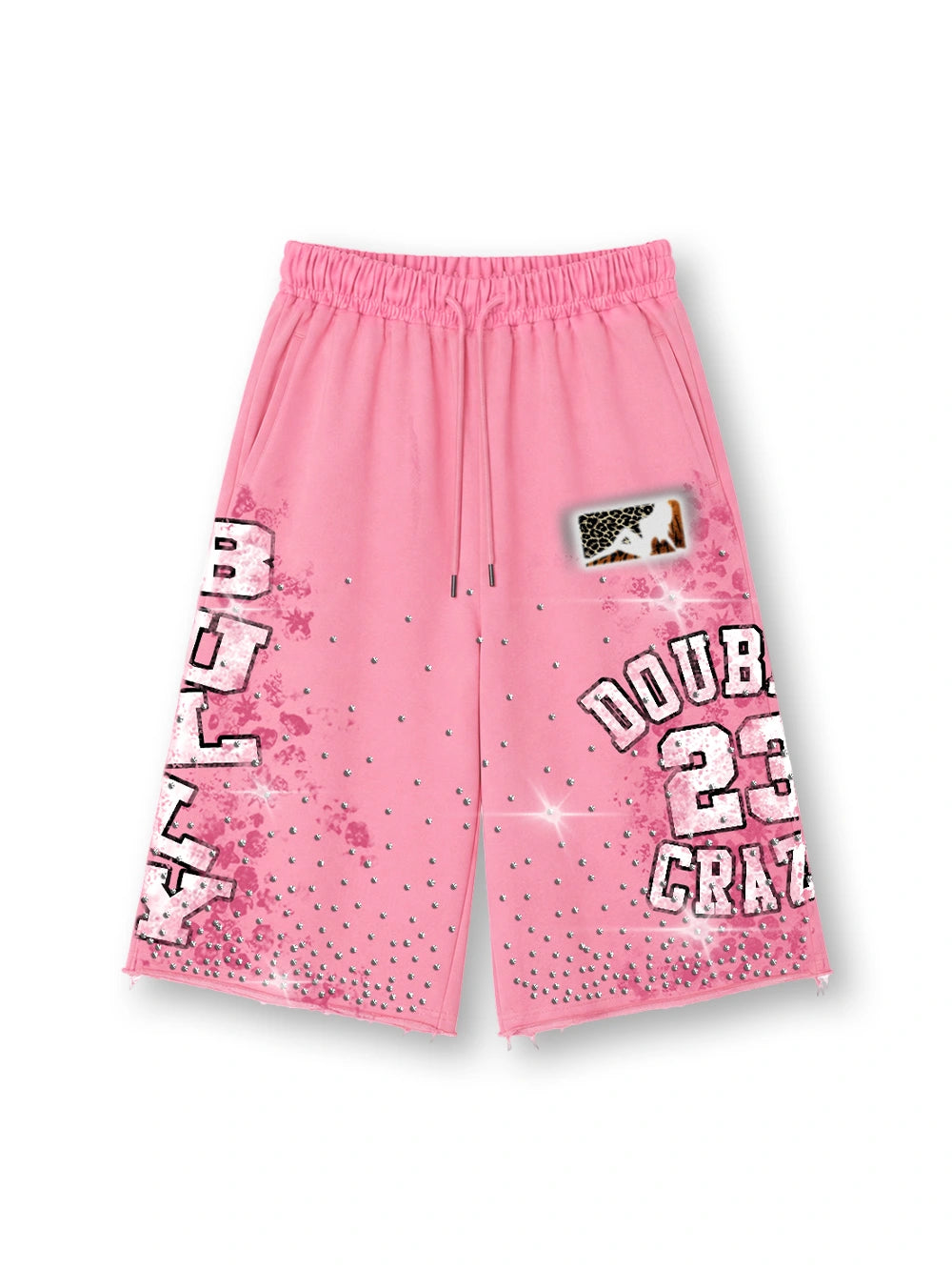 Leopard Varsity 23 Shorts-692