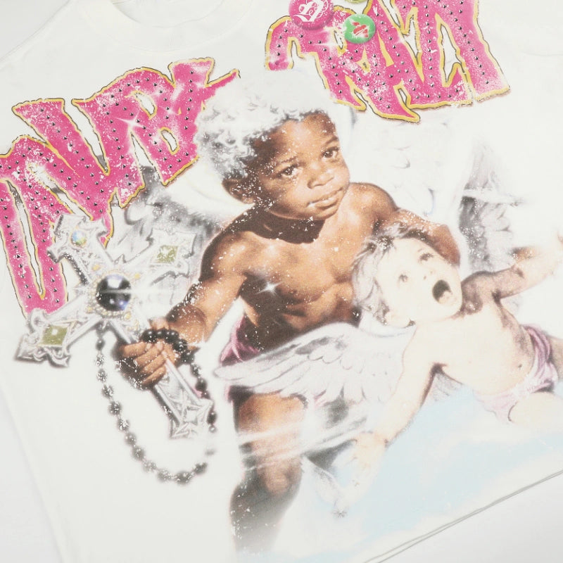 T-shirt Rockstar Chérubin Givré-590
