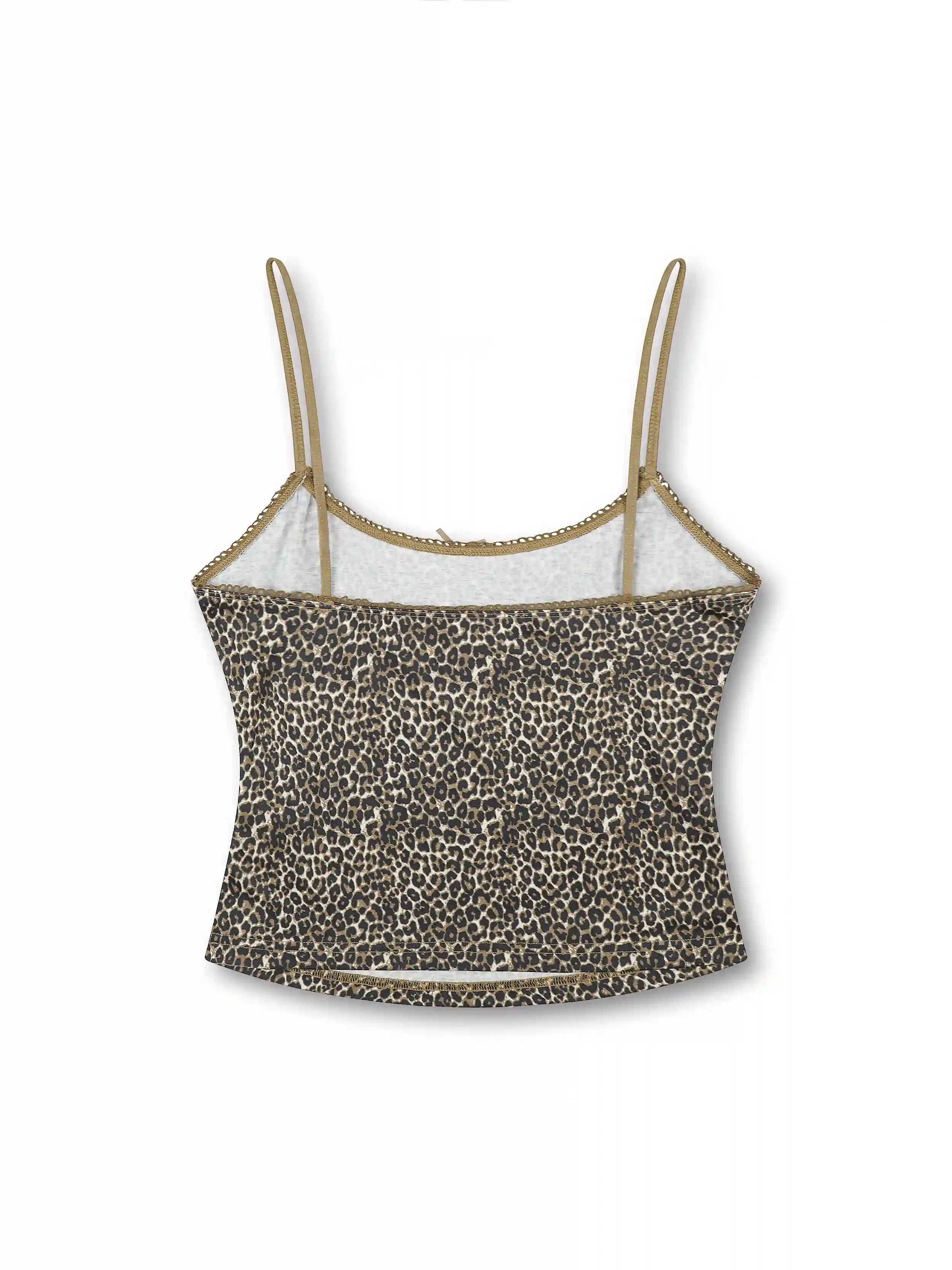 Camiseta lencera Vacation Leopard-636