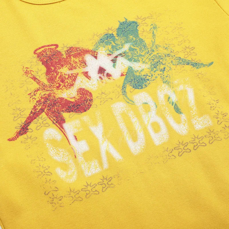 Parody Angel Devil Baby Tee-701