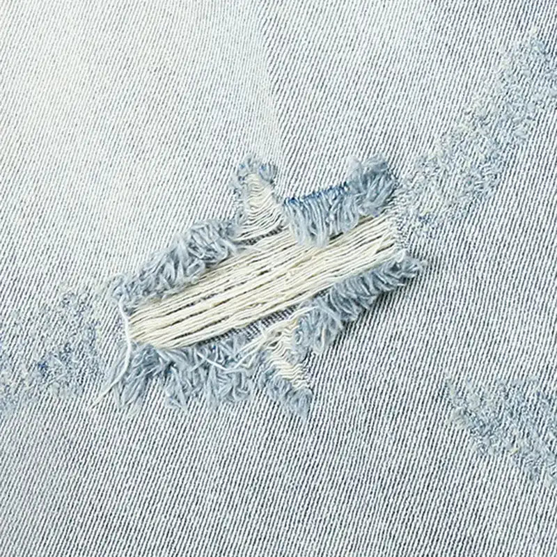 Bling Pin-up Distressed Jorts-609