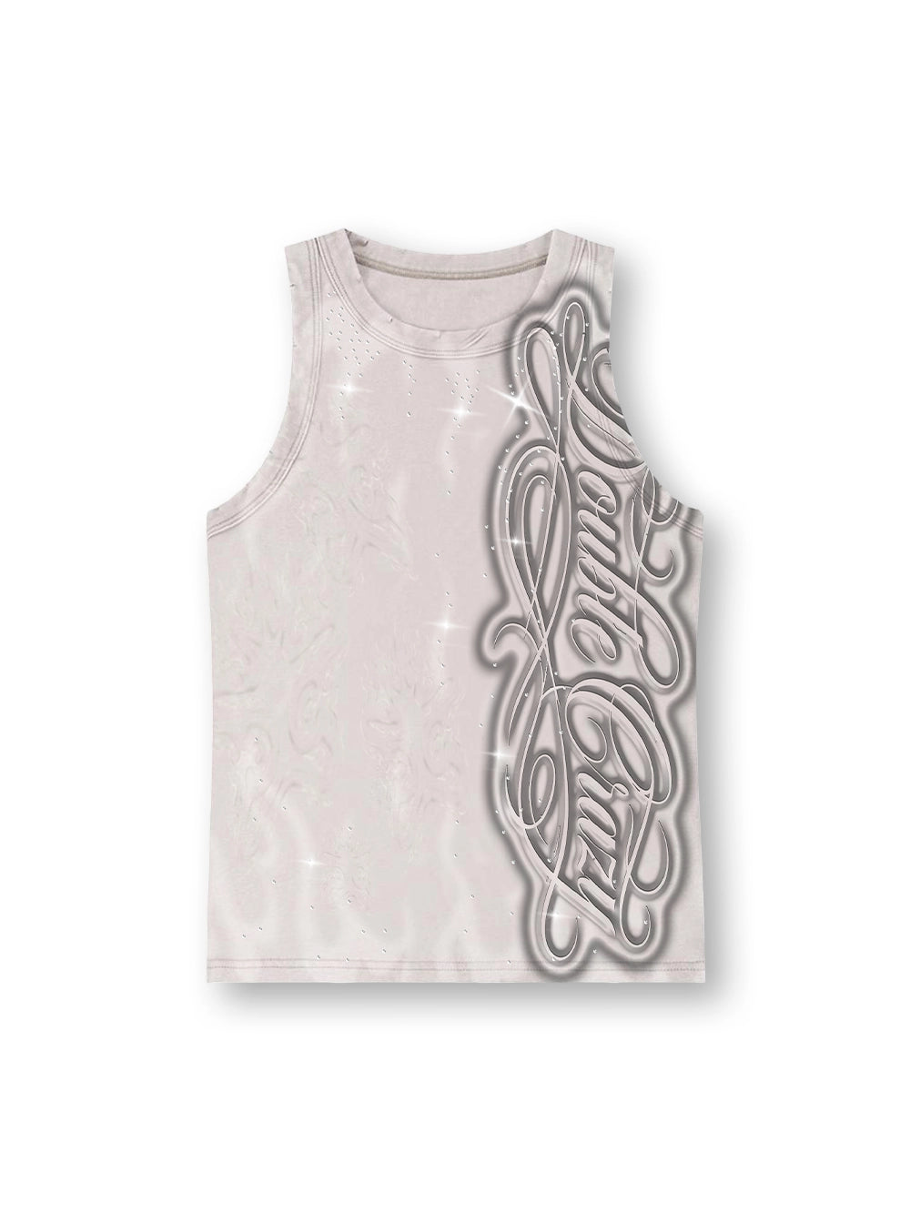 Rhinestone Faded Tribal Tank-695