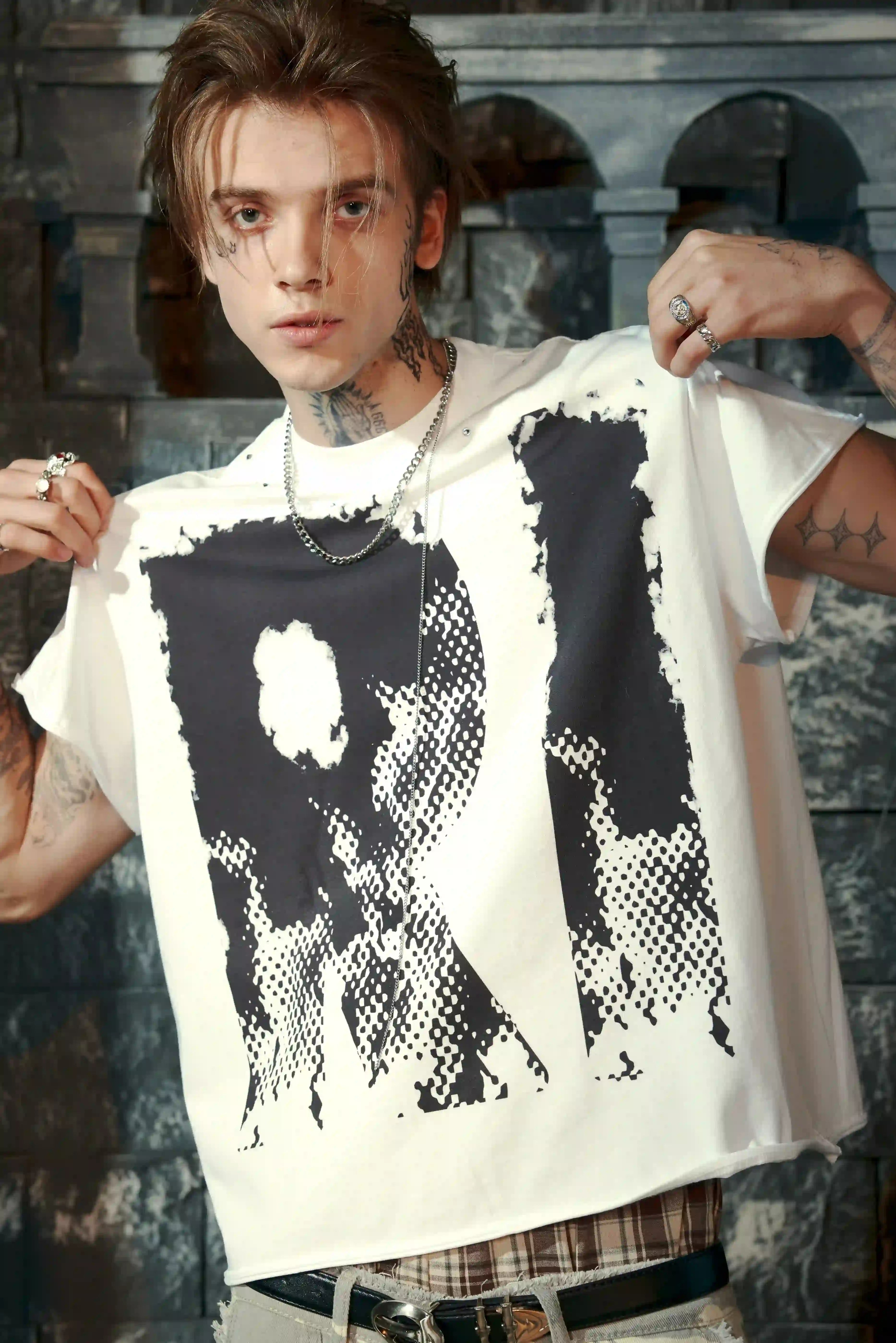 Summer Graphic Unisex Streetwear Oversized T-shirt-201