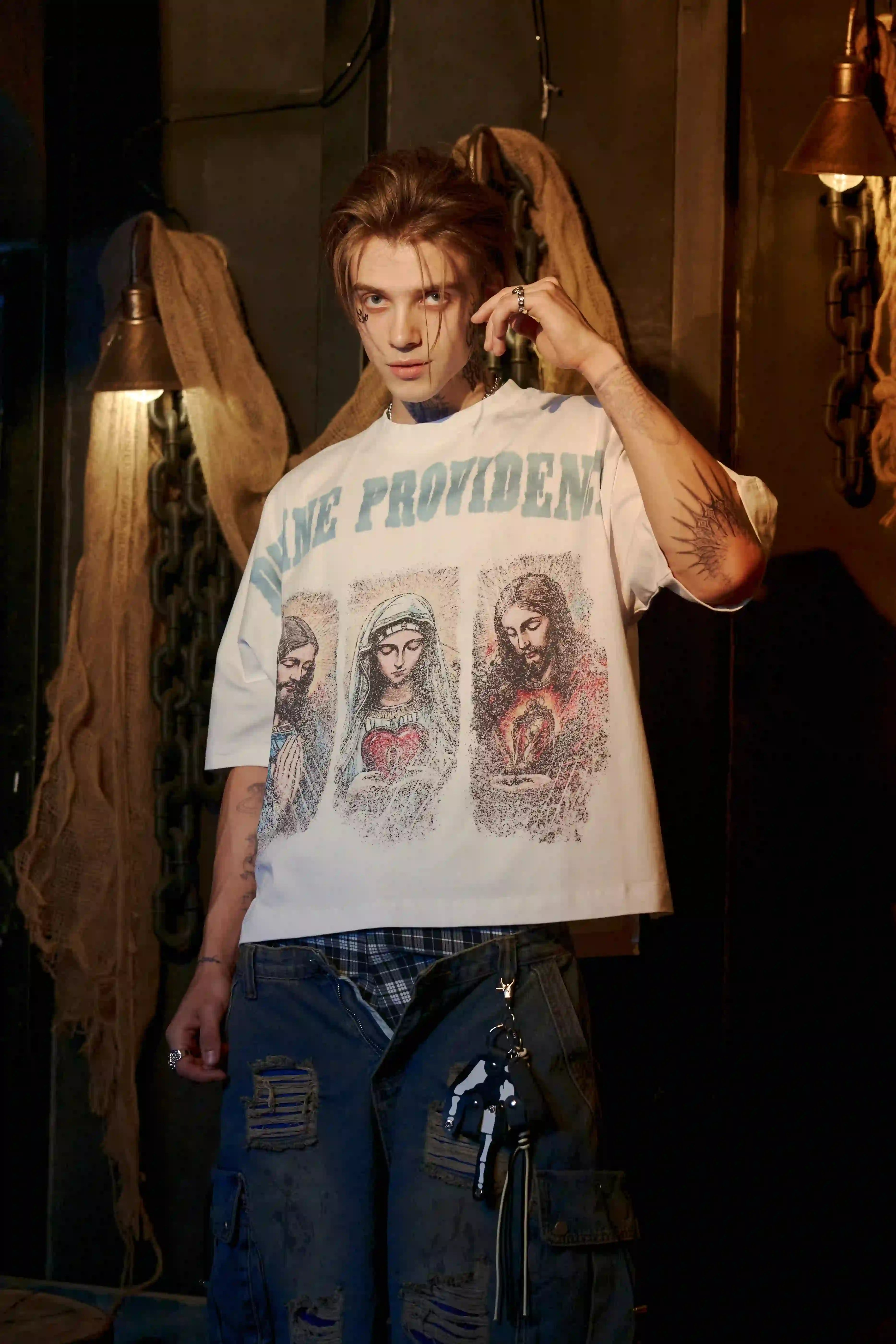 Divine Providence Religious Graphic T-shirt-208